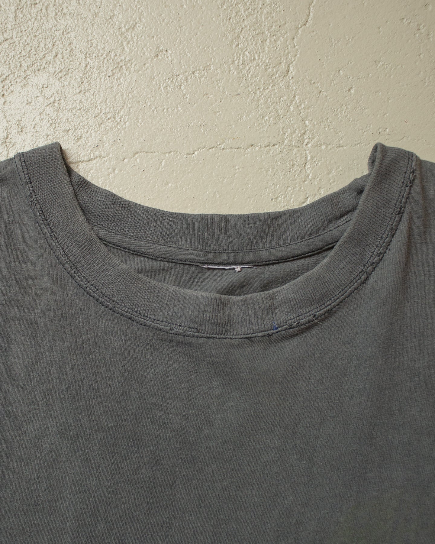 1990s distressed Boxy T-shirt faded black - XL/XXL