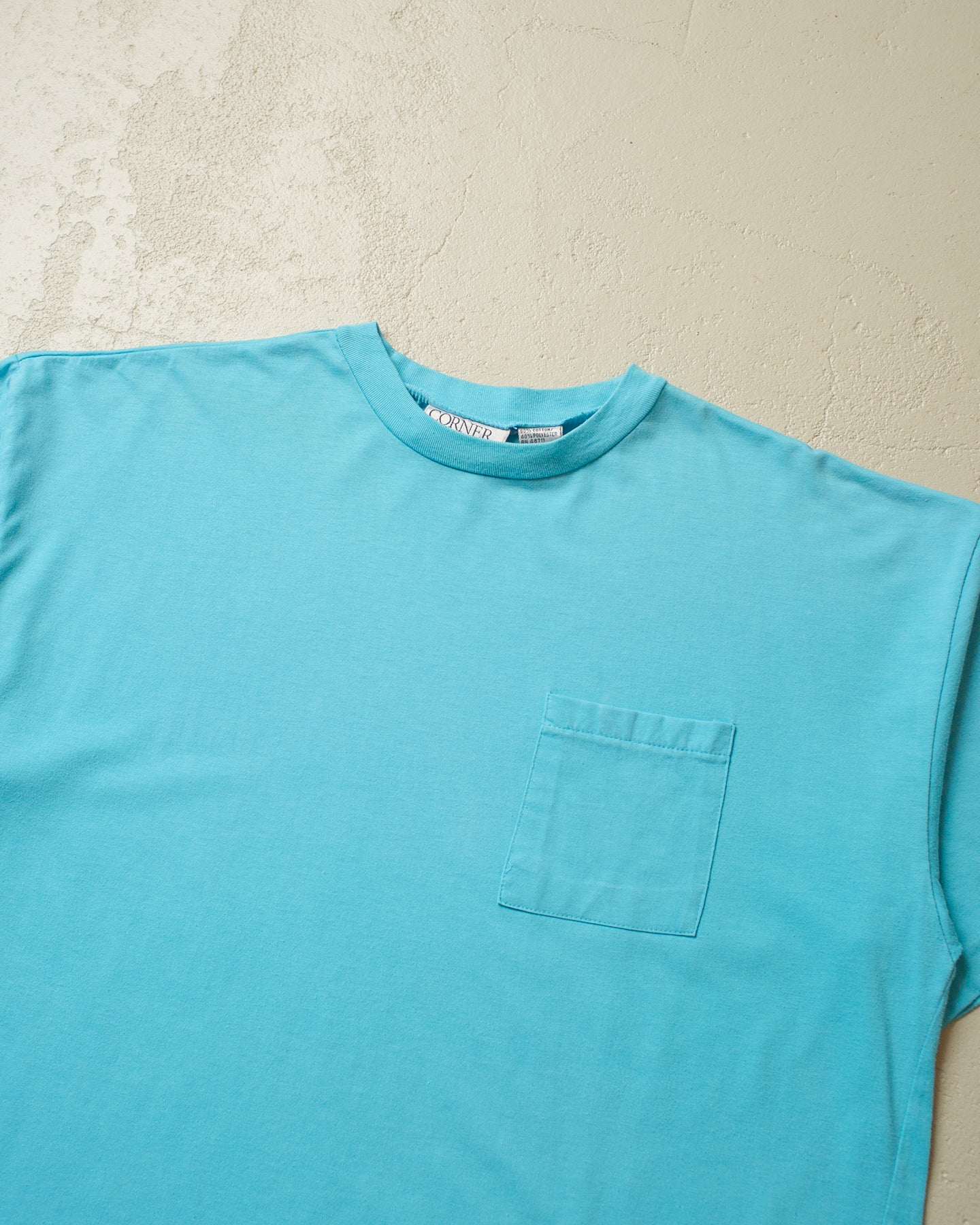 1990s Boxy Pocket Tshirt blue - L/XL