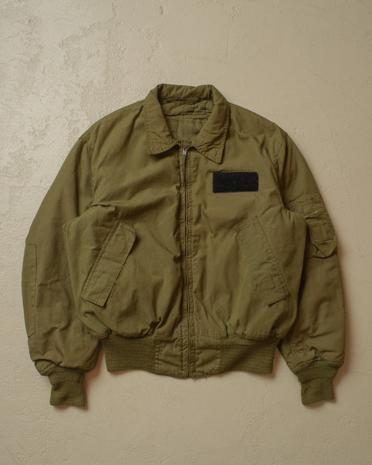 1980 US Army Tanker Jacket green - L