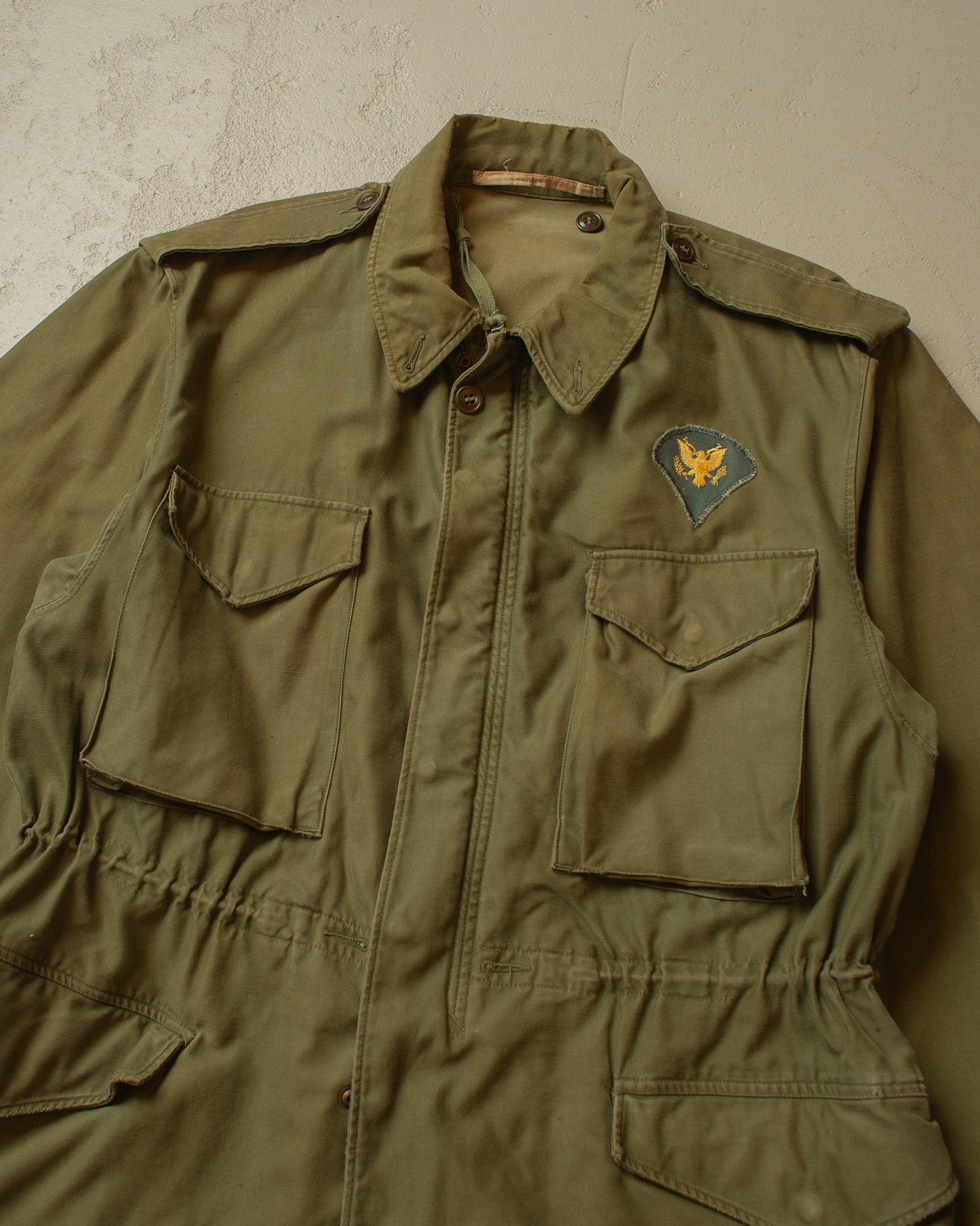 1950s US Army M51 Field Jacket green - L/XL