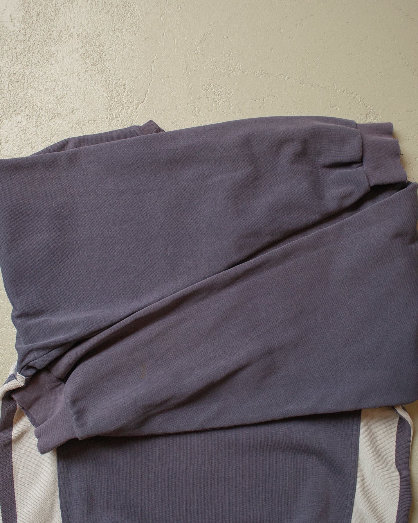 2000s distressed Nike Swoosh Sweatshirt faded grey - S/M