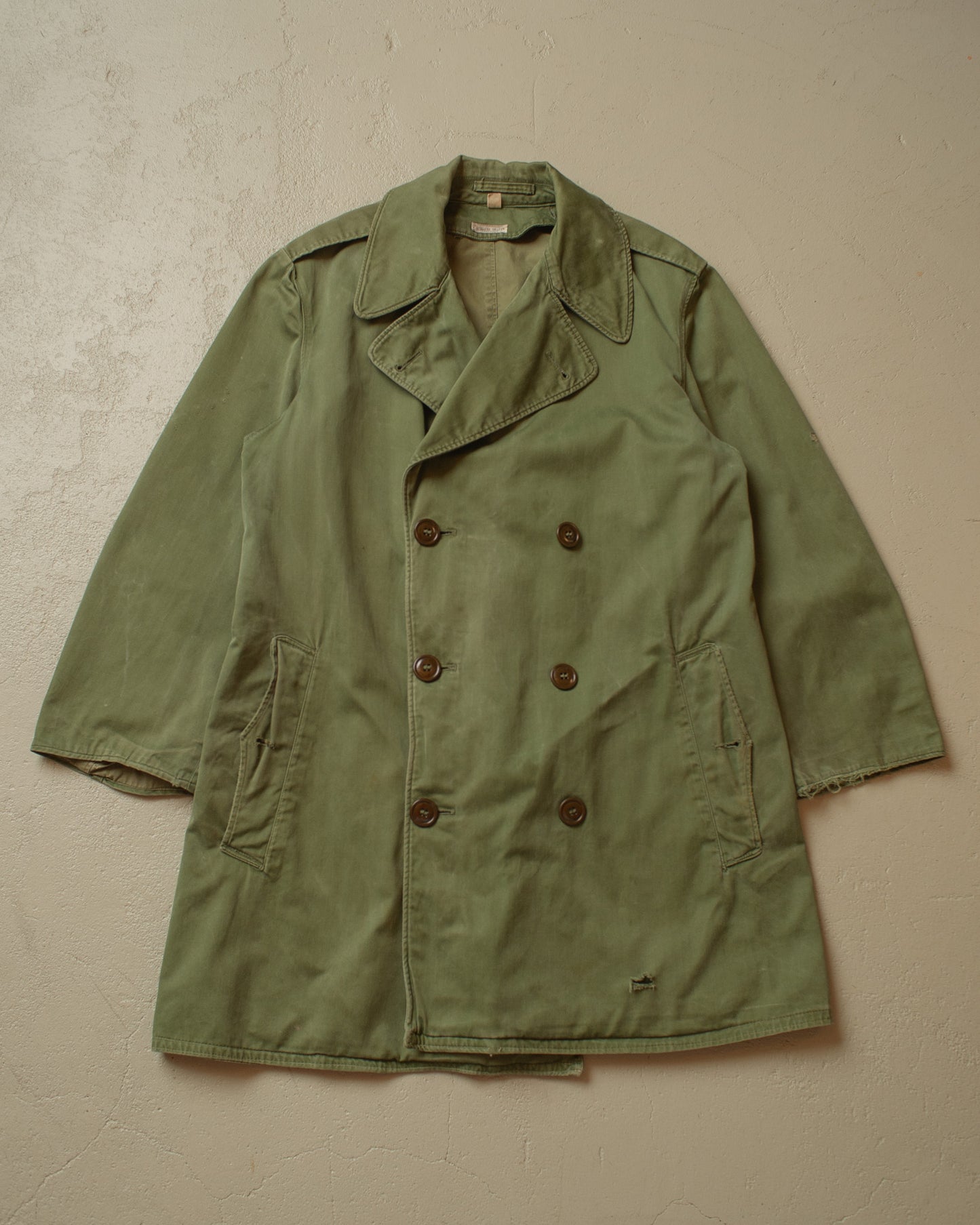 1950s/60s US Army OG-107 Coat green - M/L