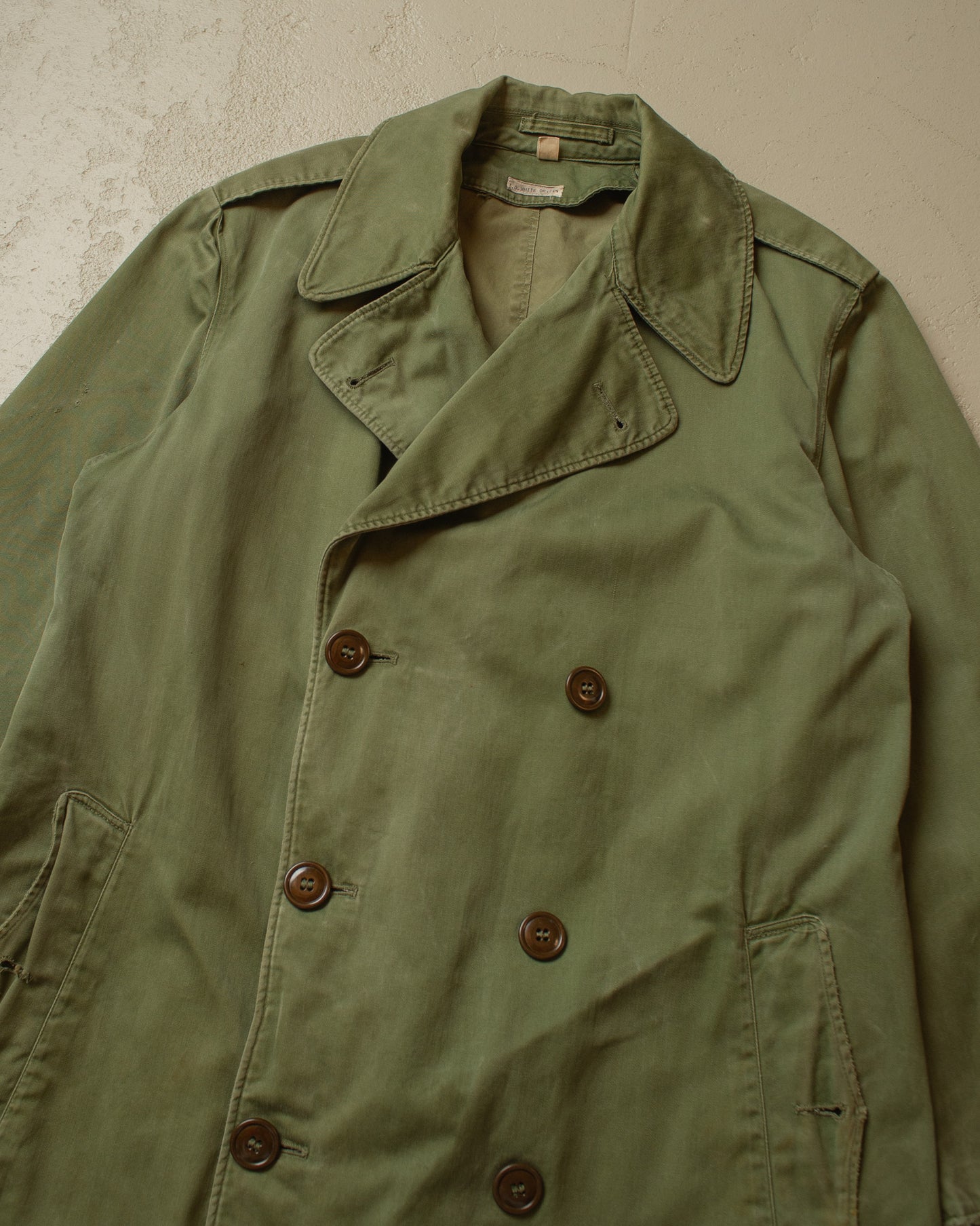 1950s/60s US Army OG-107 Coat green - M/L