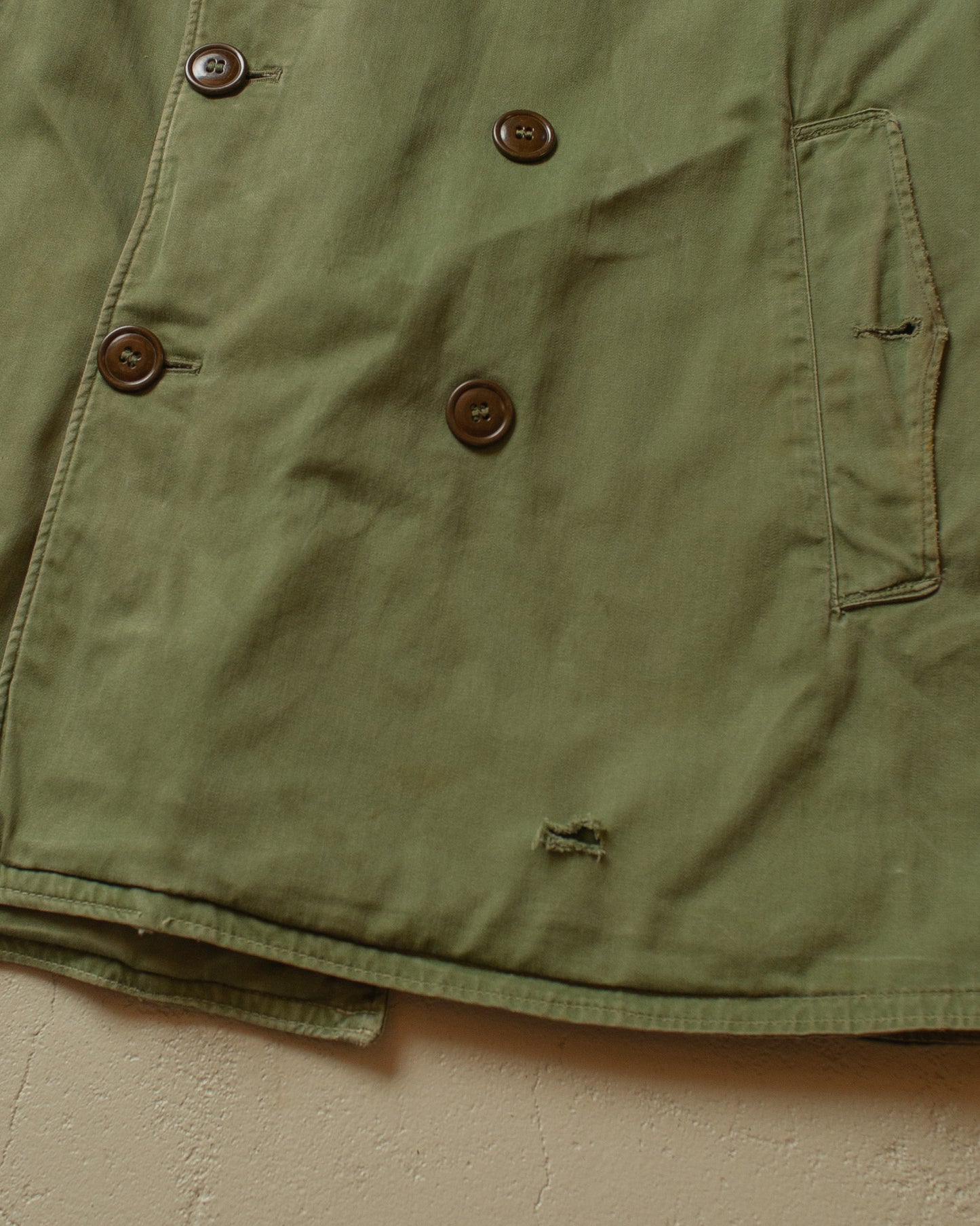 1950s/60s US Army OG-107 Coat green - M/L