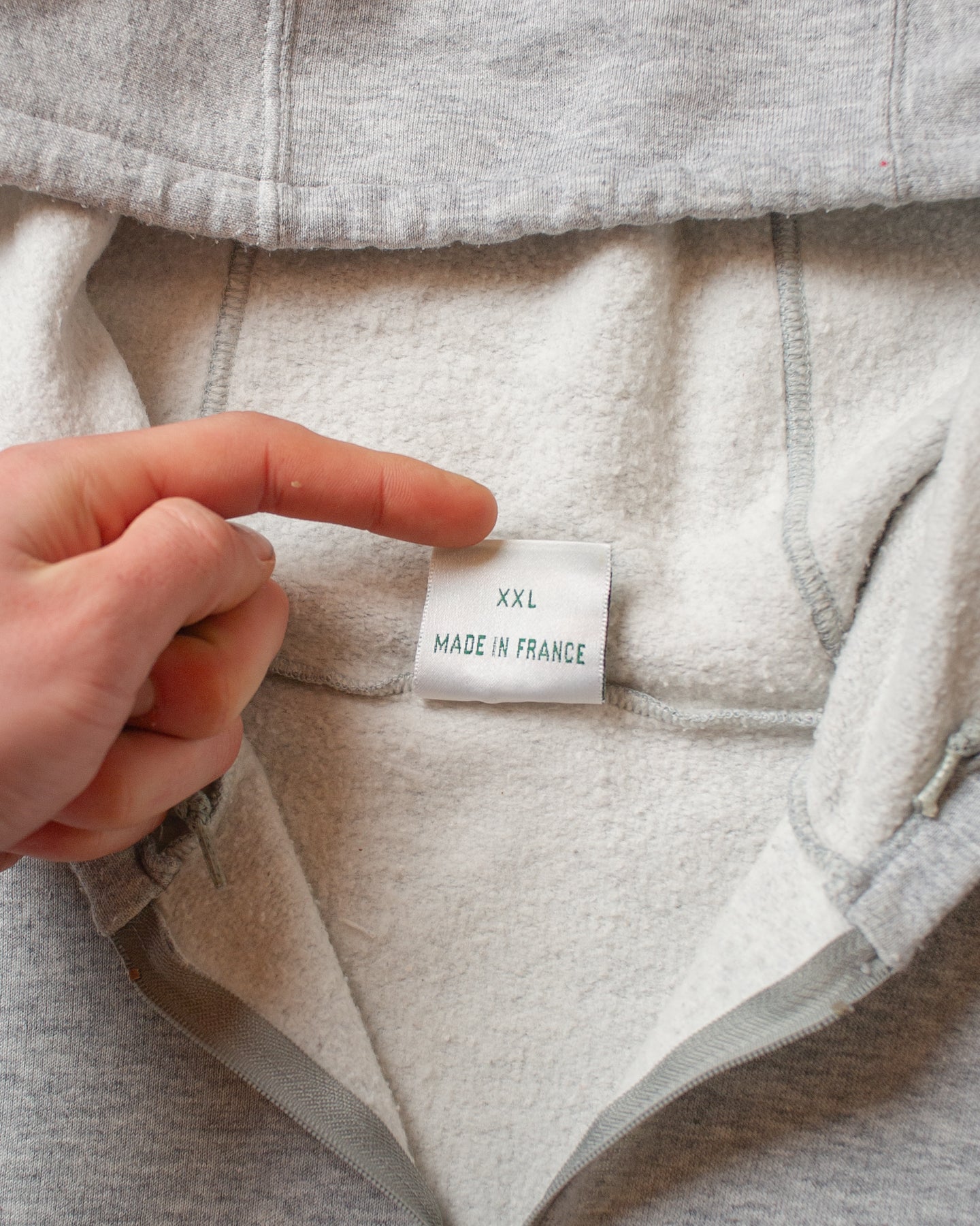 2000s Roland Garros Tennis Hoodie grey - XL/XXL