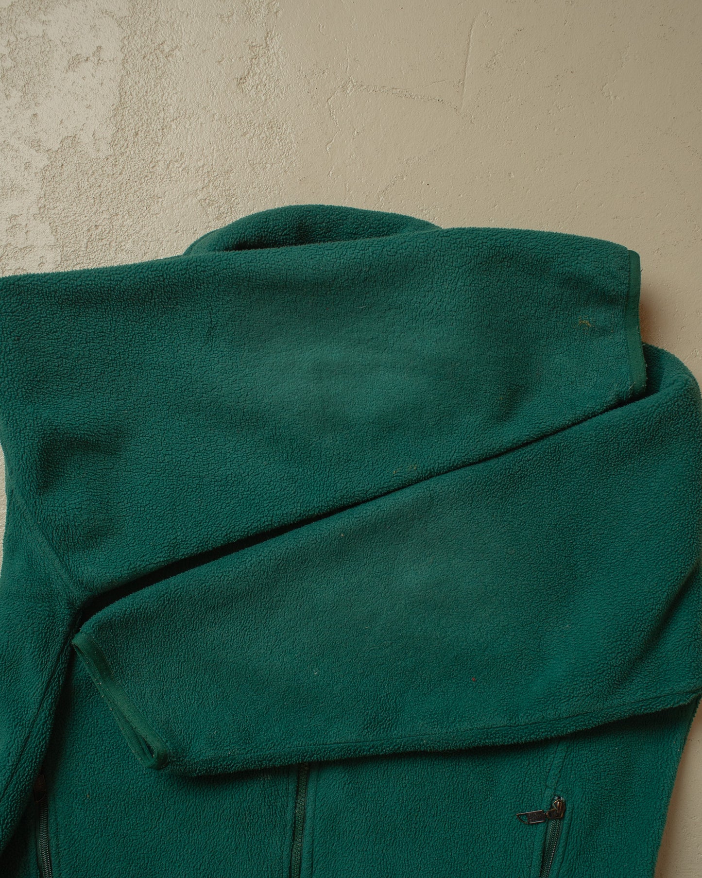 1990s The North Face Euro Exclusive Fleece Jacket green - L/XL