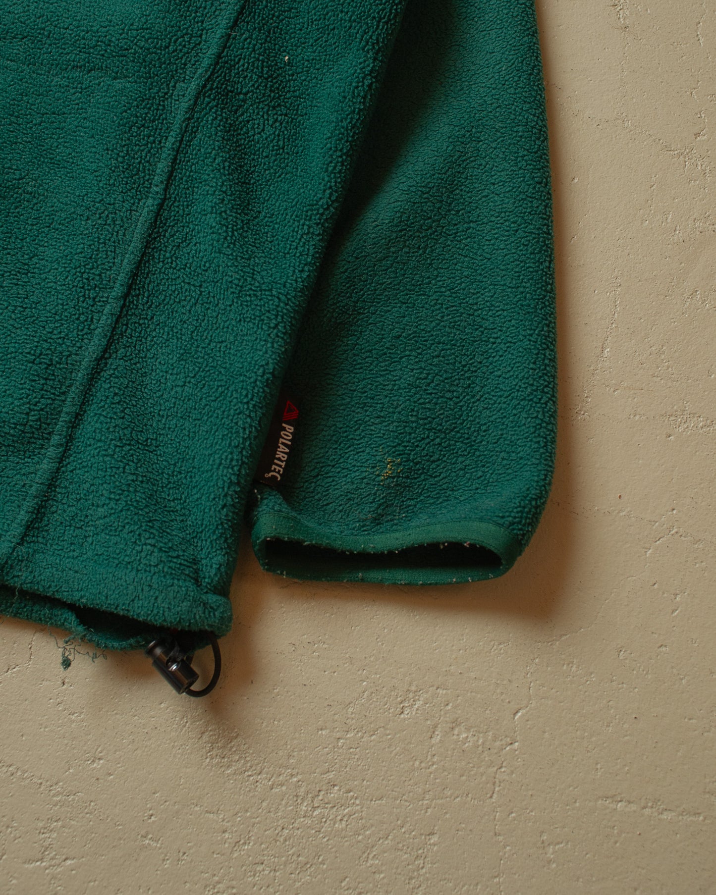 1990s The North Face Euro Exclusive Fleece Jacket green - L/XL
