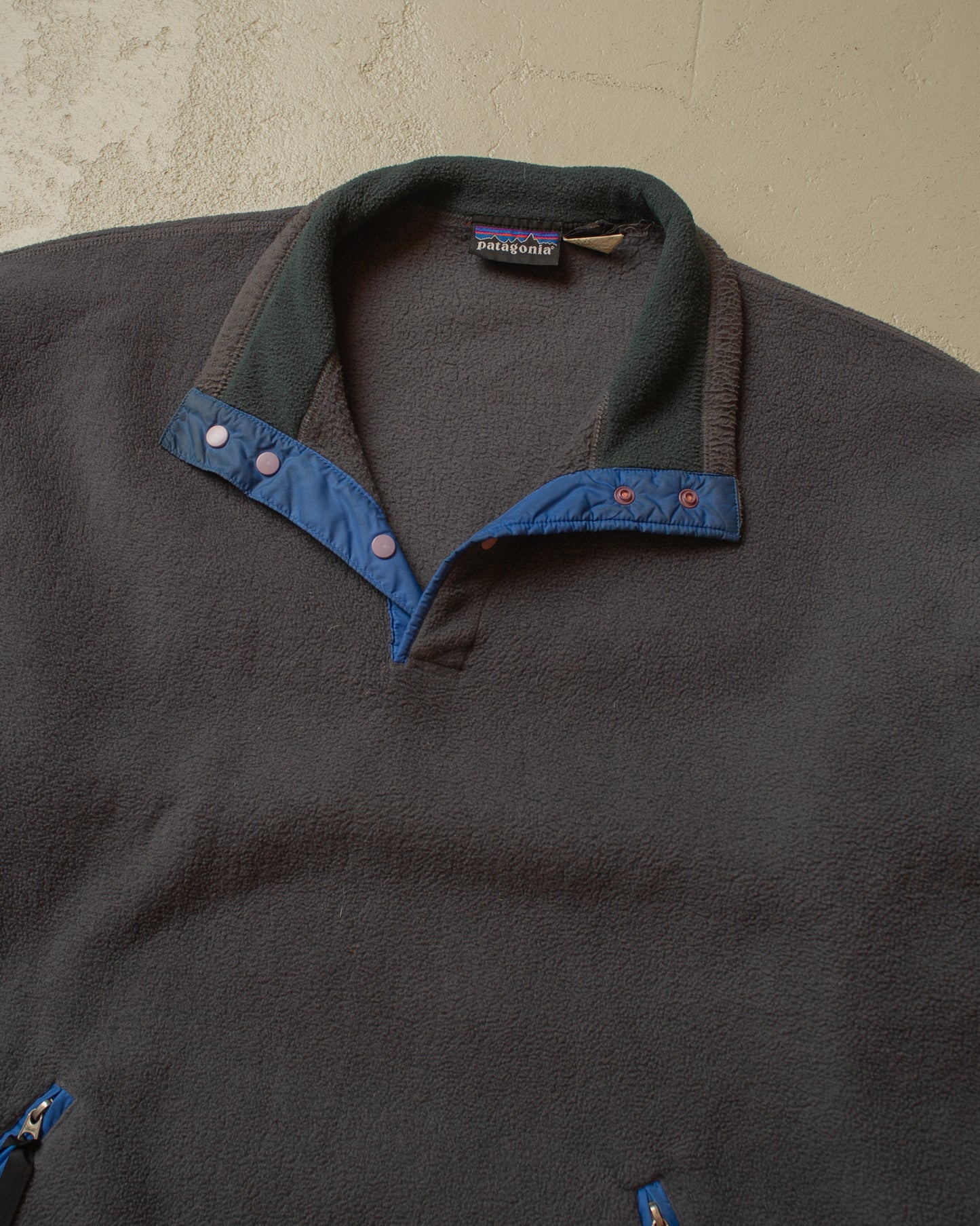 1994 Patagonia Snap Fleece Pullover grey - L/XL