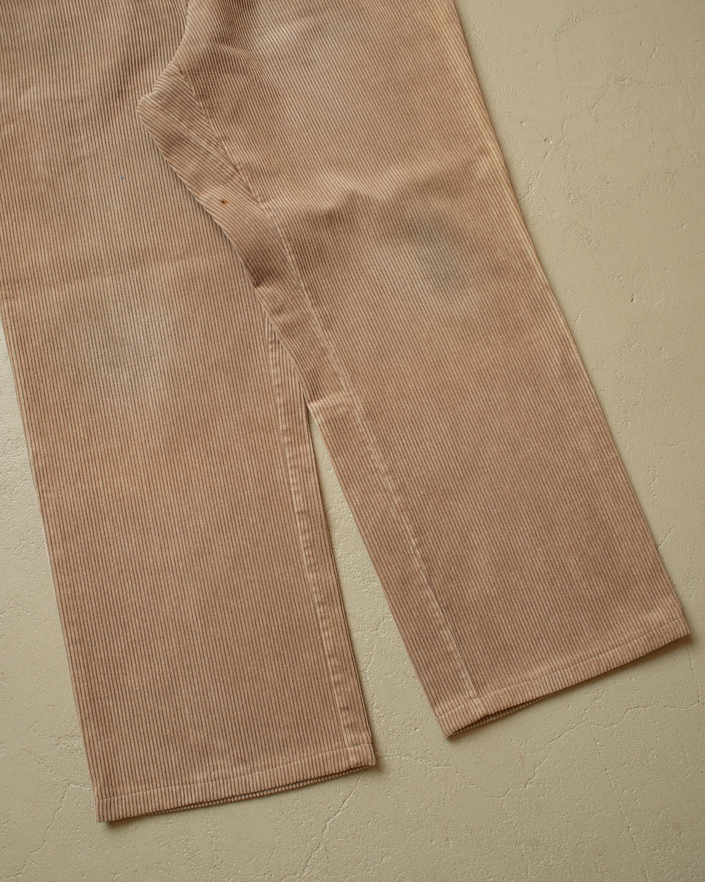 1970s German Corduroy "Zimmermann" Work Pants beige - W40 L29