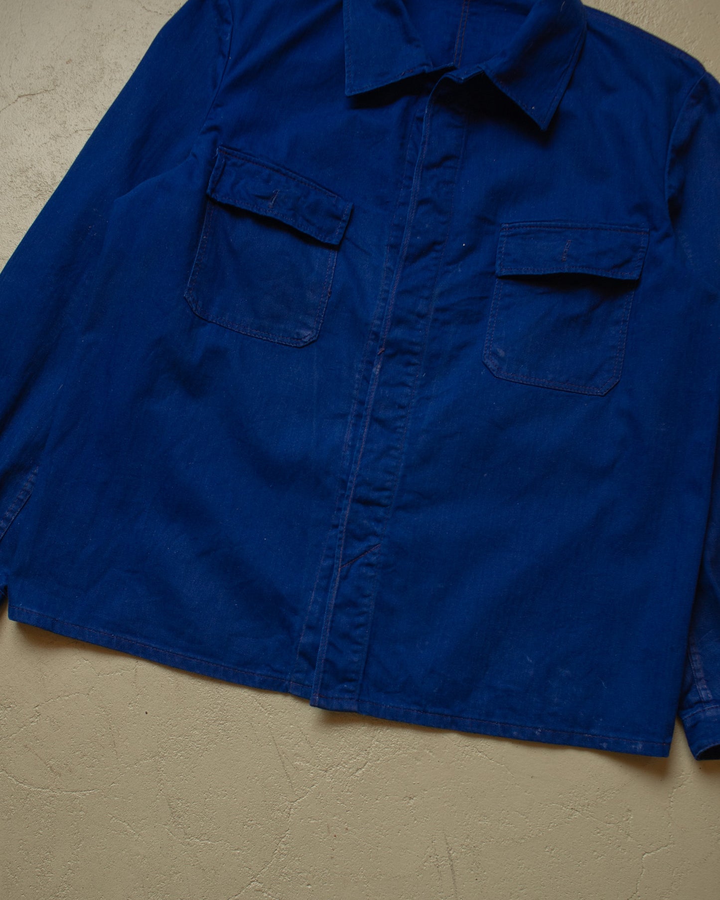 1970s/80s German Work Jacket blue - XL