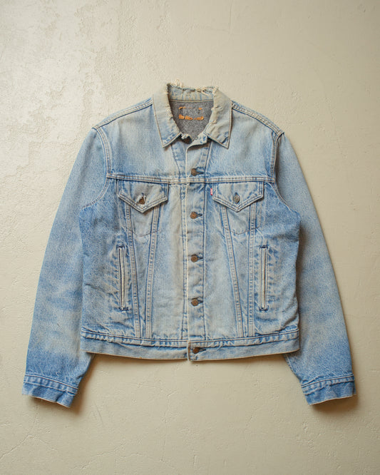 1980s Levi´s blanket lined Type 3 Denim Jacket - L/XL