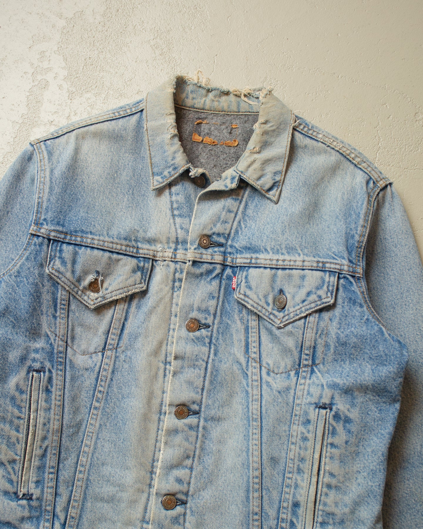 1980s Levi´s blanket lined Type 3 Denim Jacket - L/XL