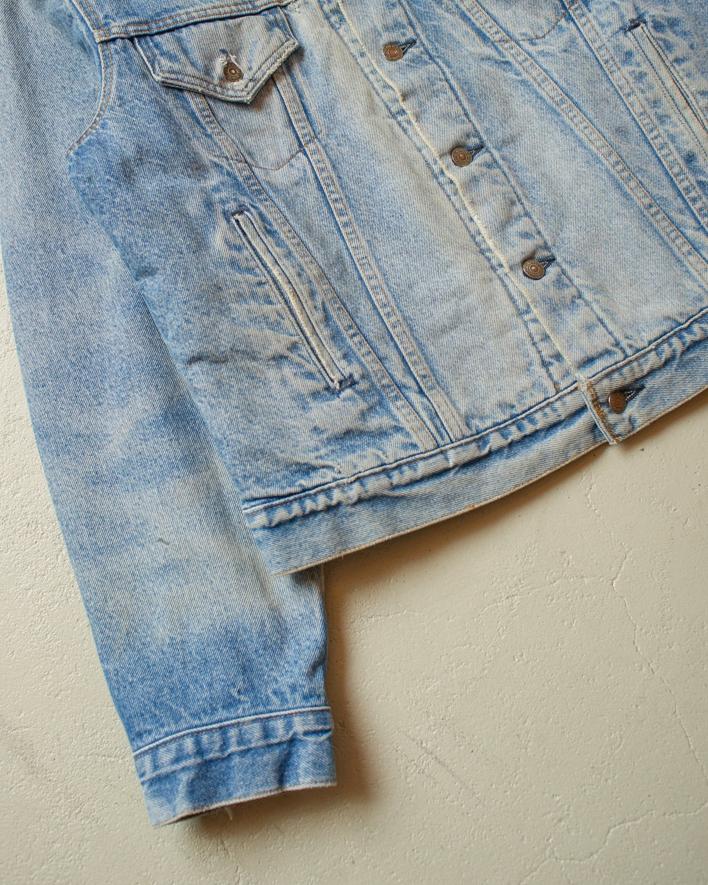 1980s Levi´s blanket lined Type 3 Denim Jacket - L/XL