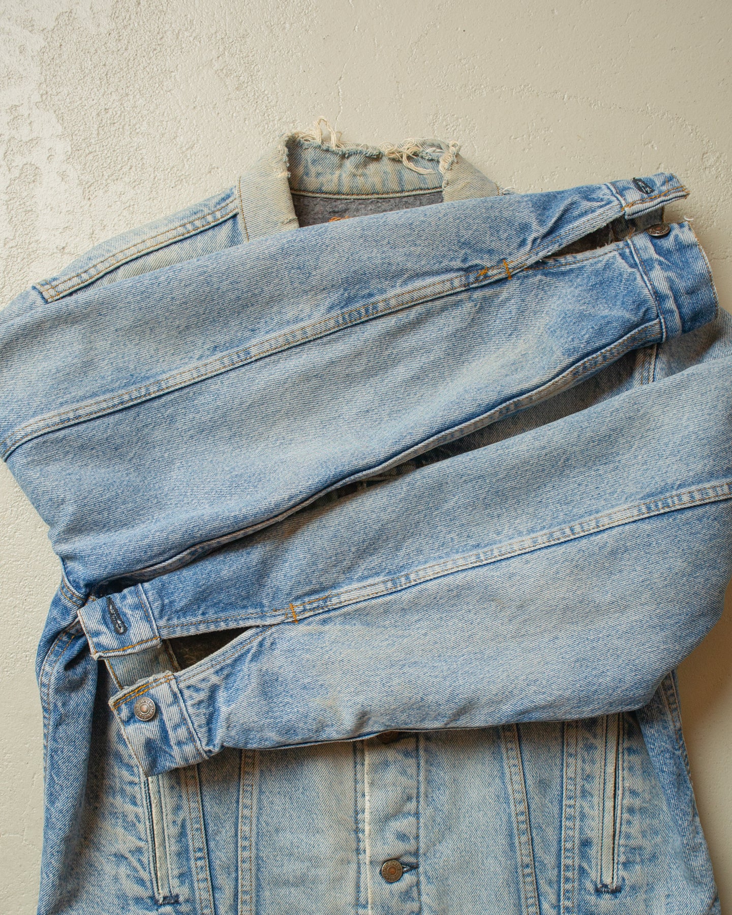 1980s Levi´s blanket lined Type 3 Denim Jacket - L/XL