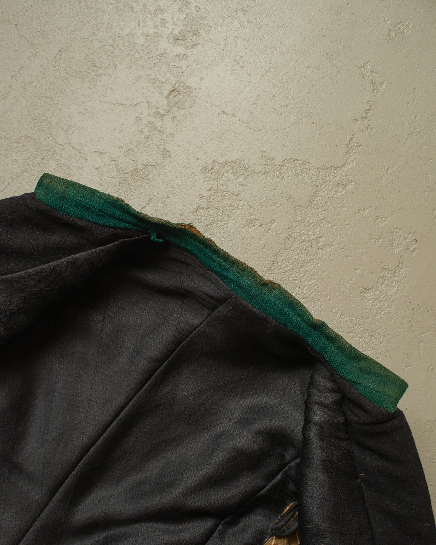 1940s German Traditional "Janker" Wool Jacket black - M