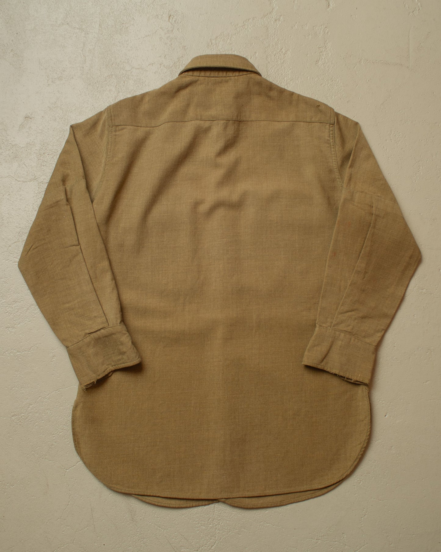 1940s US Army M37 Wool Field Shirt khaki - M