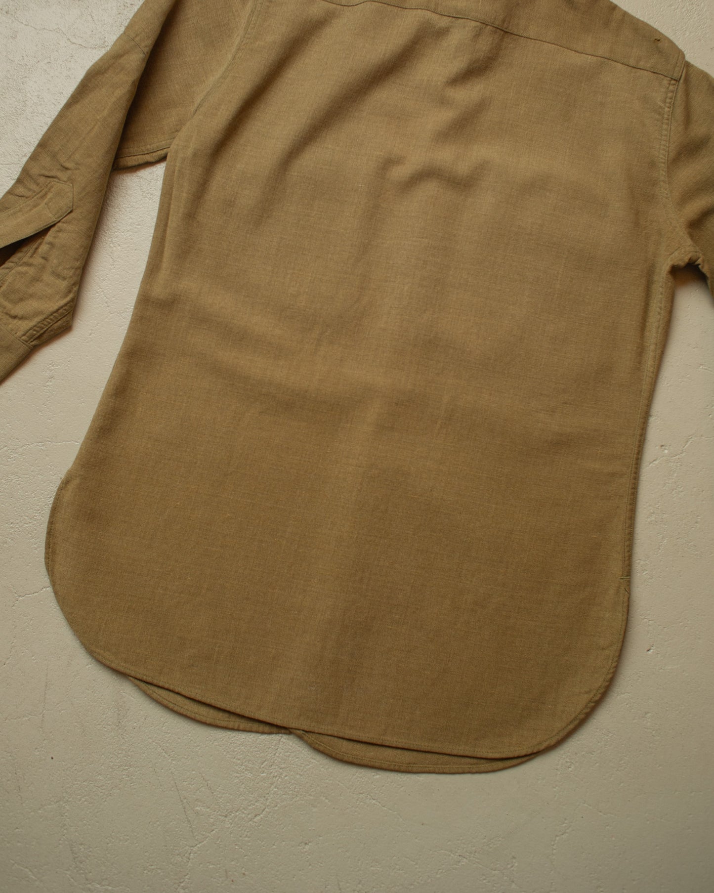 1940s US Army M37 Wool Field Shirt khaki - M