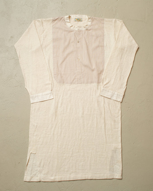 1920s/30s German Jersey Shirt creme - S/M
