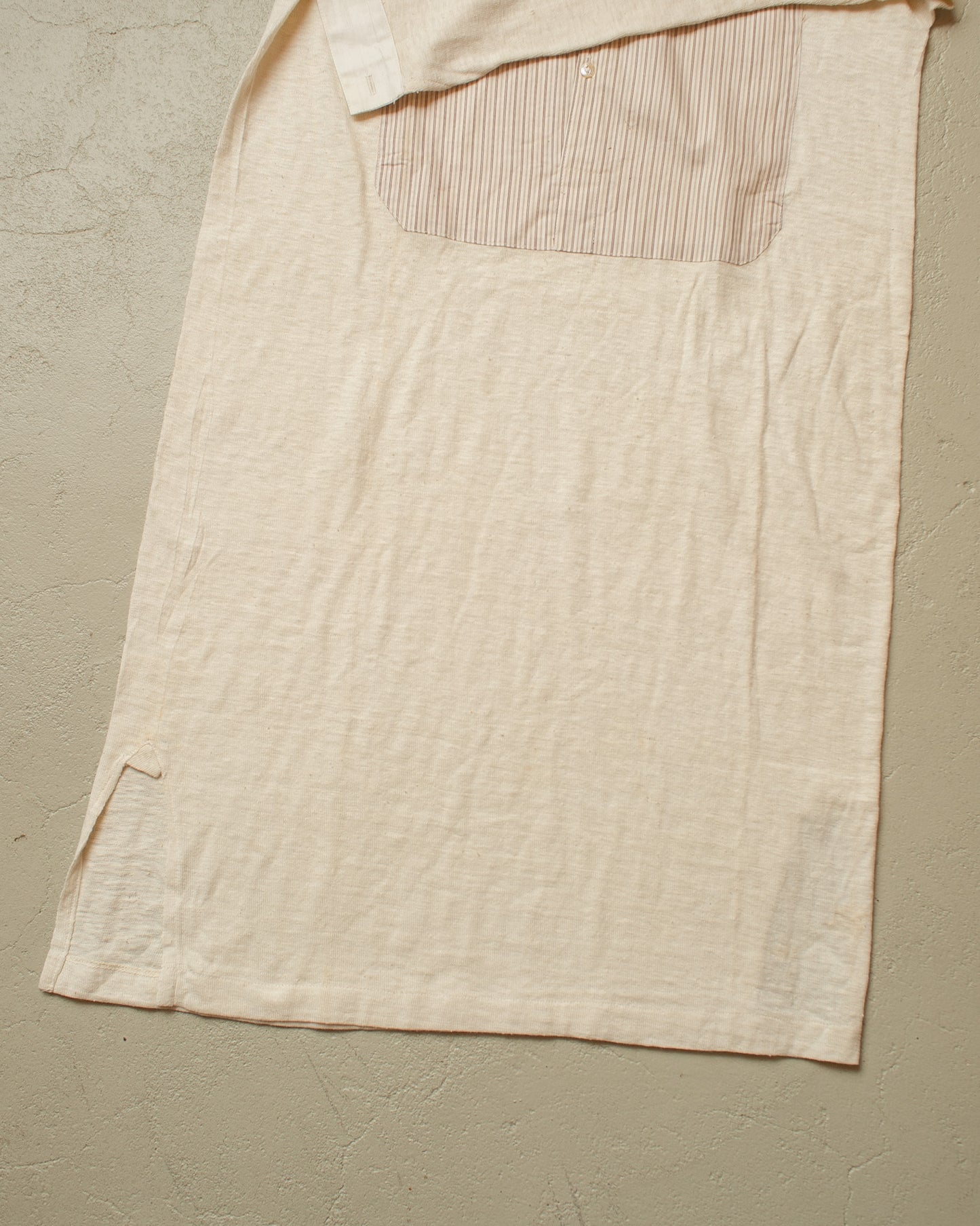 1920s/30s German Jersey Shirt creme - S/M