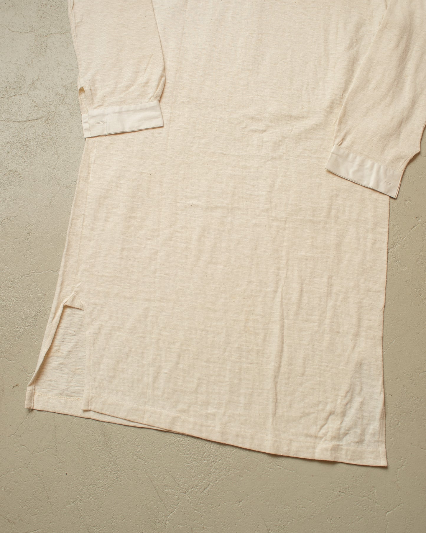 1920s/30s German Jersey Shirt creme - S/M