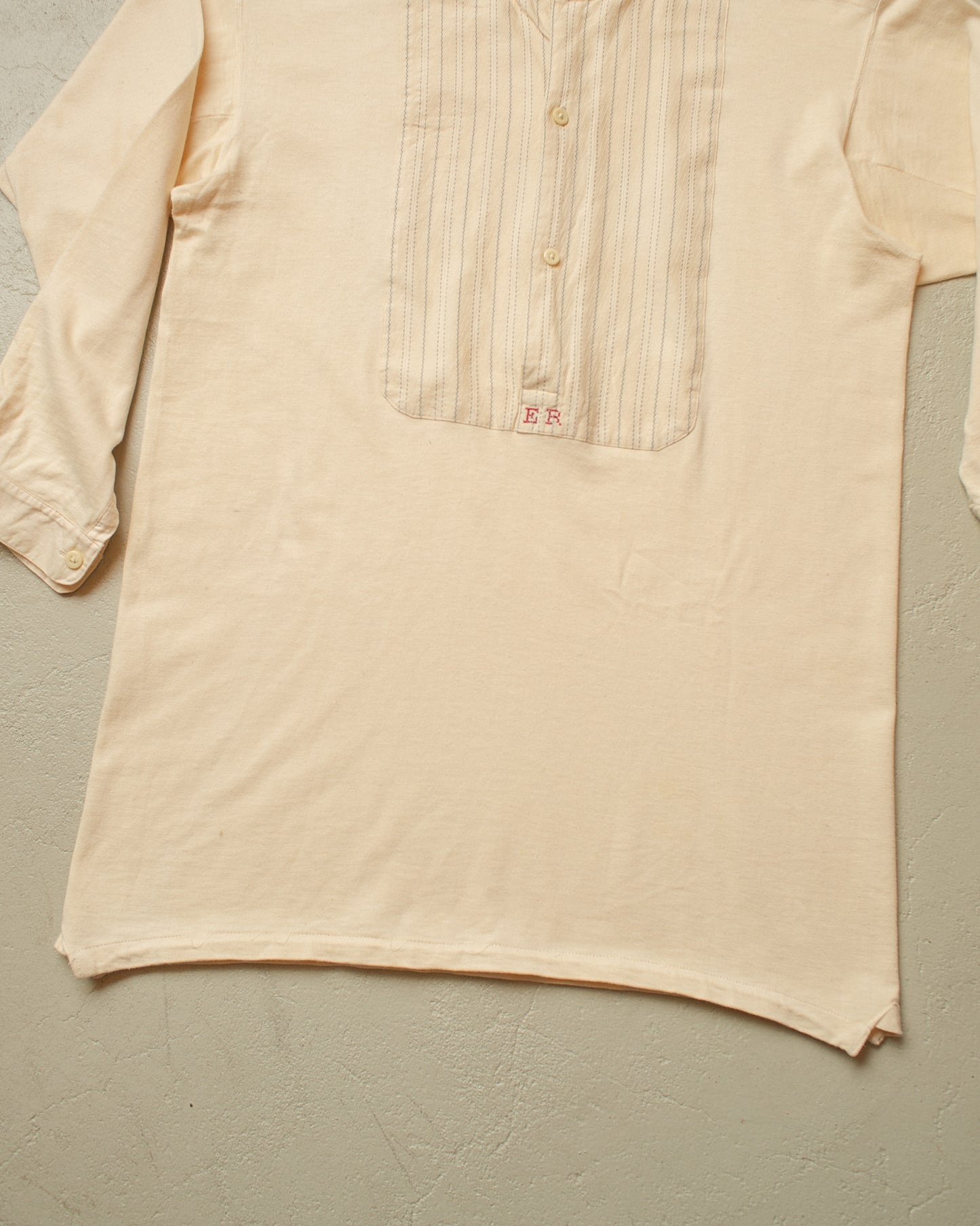1930s German "Esco" Jersey Shirt creme - M/L