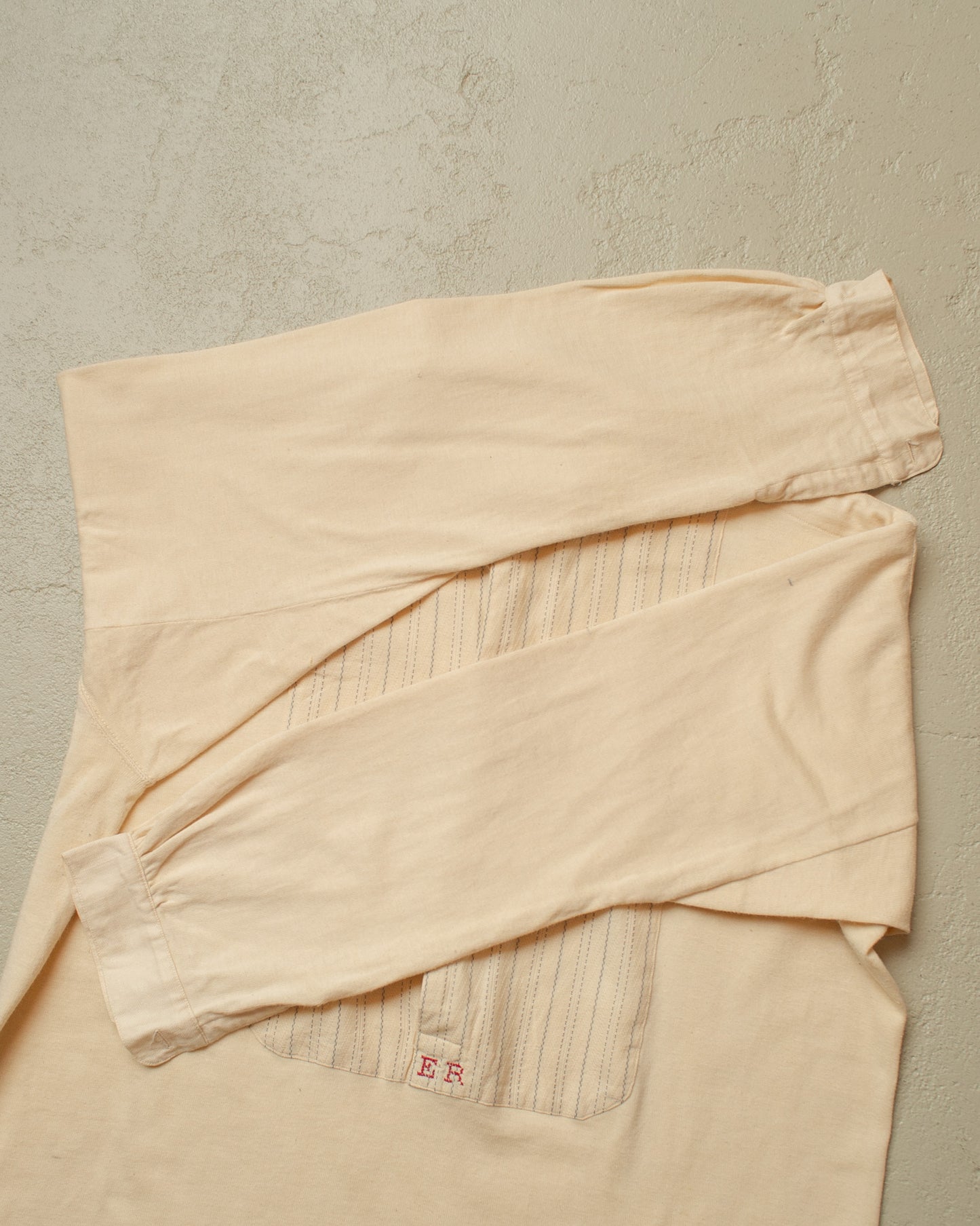 1930s German "Esco" Jersey Shirt creme - M/L