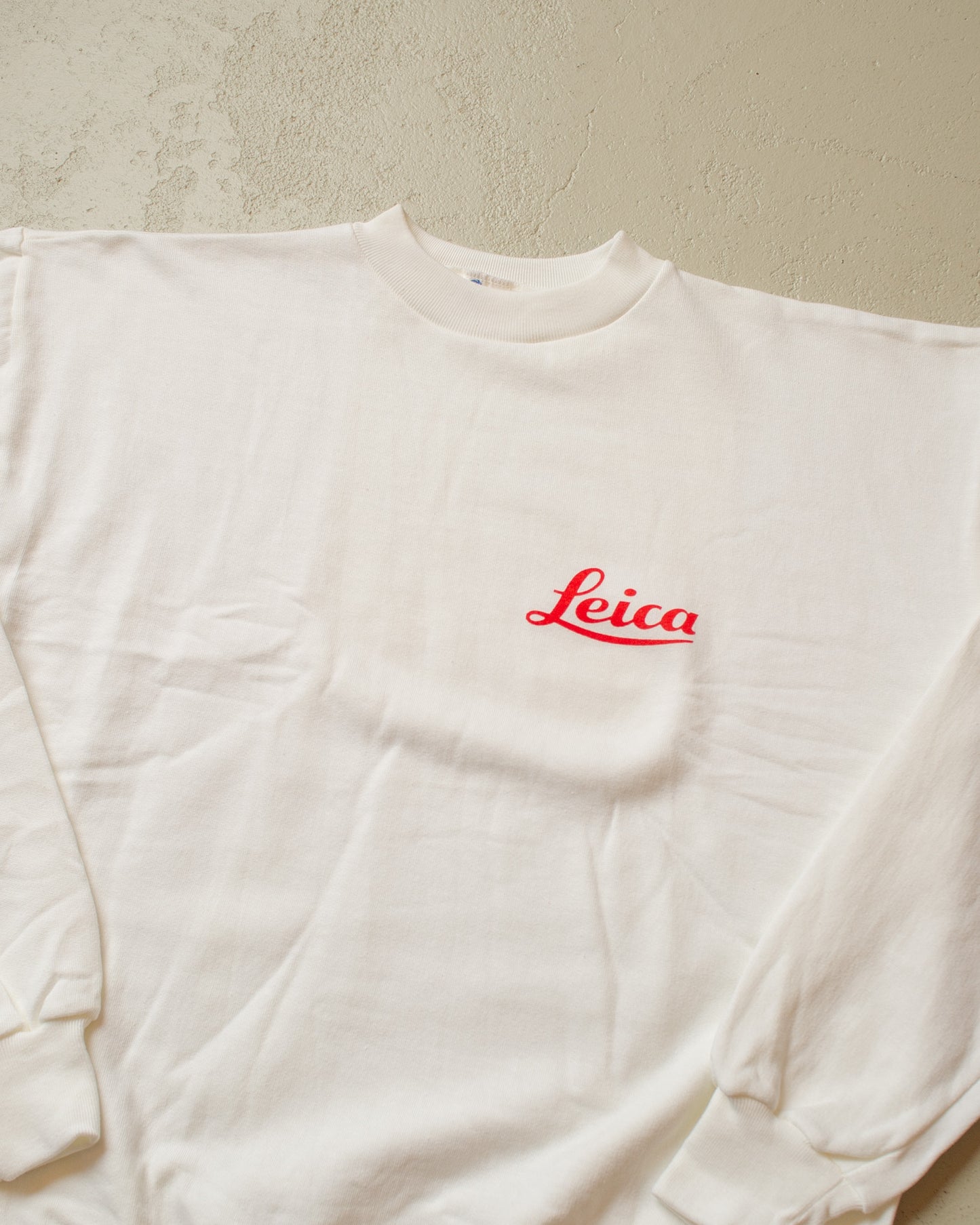 1980s Deadstock Leica Sweatshirt white - M/L & XL