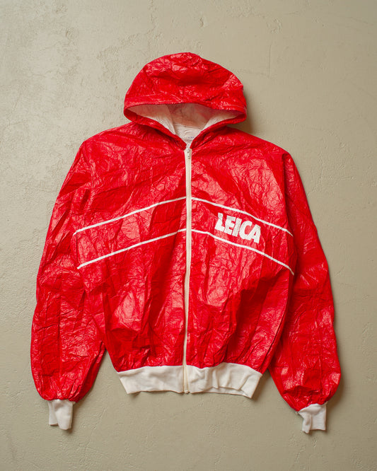1970s/80s Deadstock Leica Paper Jacket burgundy - S