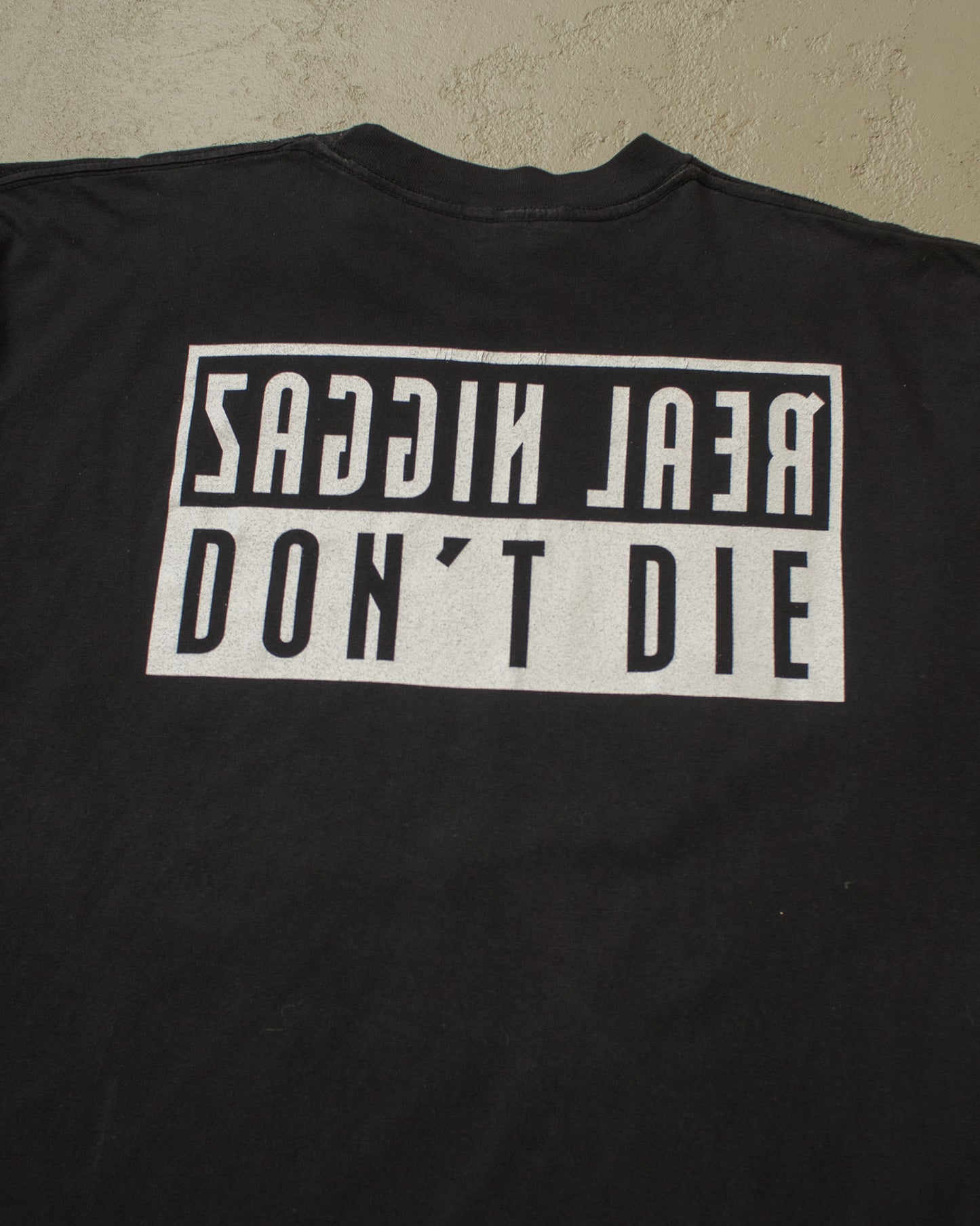 1991 N.W.A "NIGGAZ4LIFE" Rap T-shirt black - XL