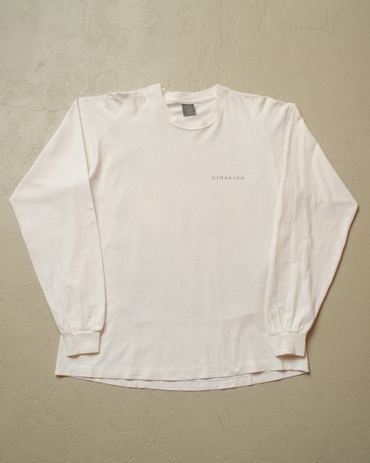 1990s Giorgino Movie Promo Longsleeve white - XL