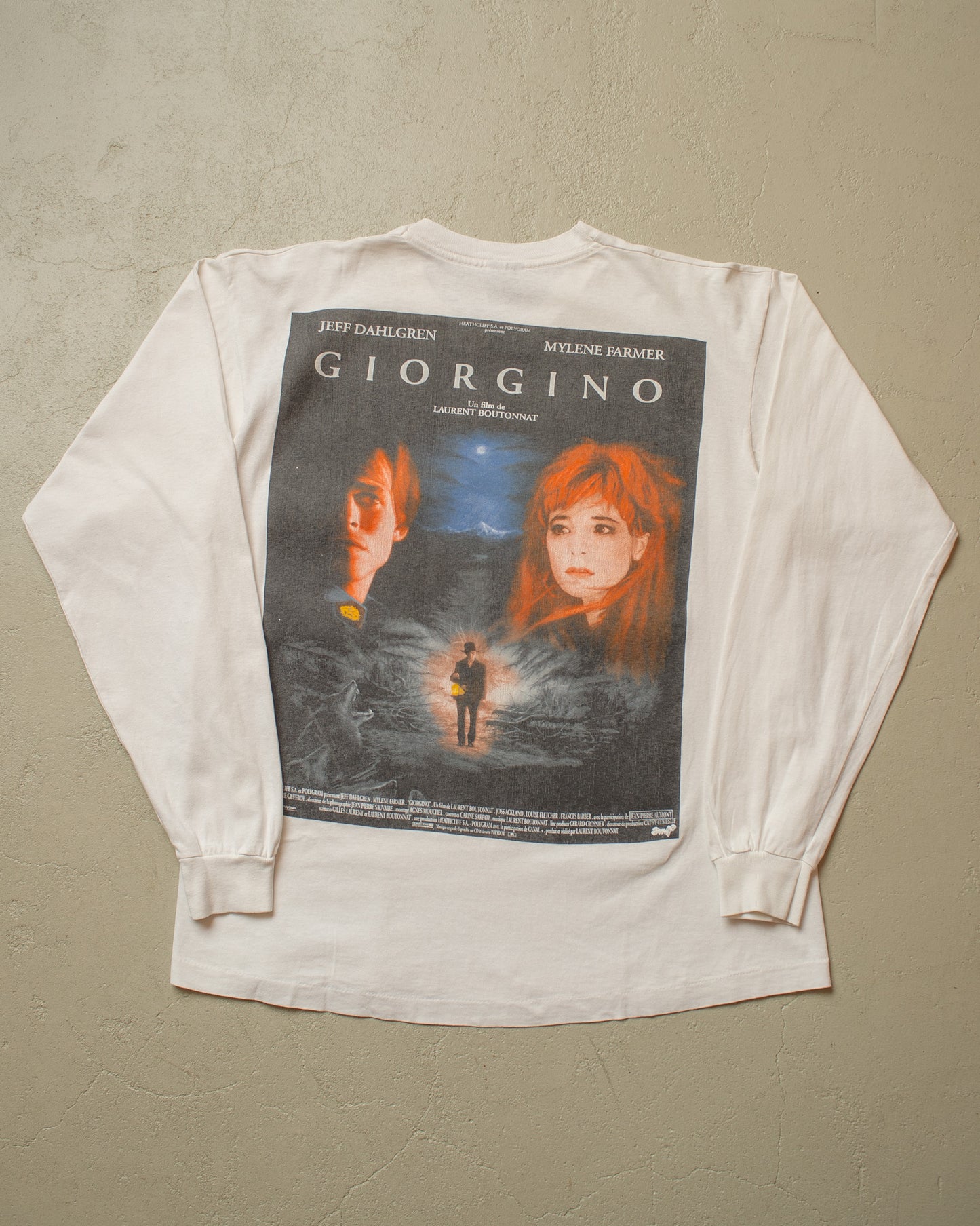 1990s Giorgino Movie Promo Longsleeve white - XL
