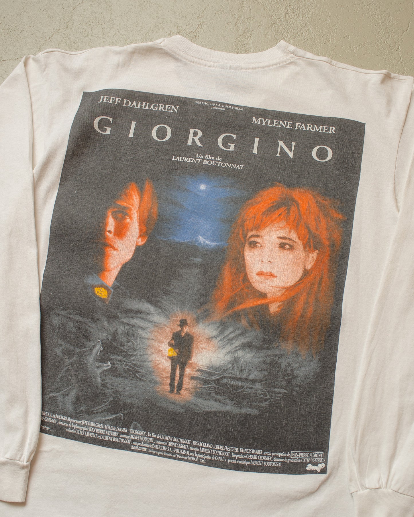 1990s Giorgino Movie Promo Longsleeve white - XL