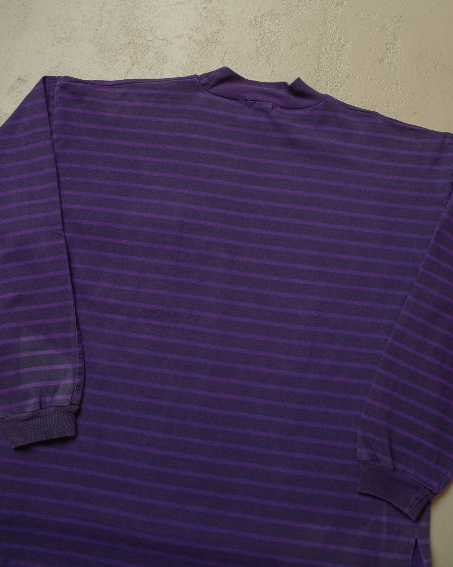 1990s Faded Gap striped Longsleeve purple - XL