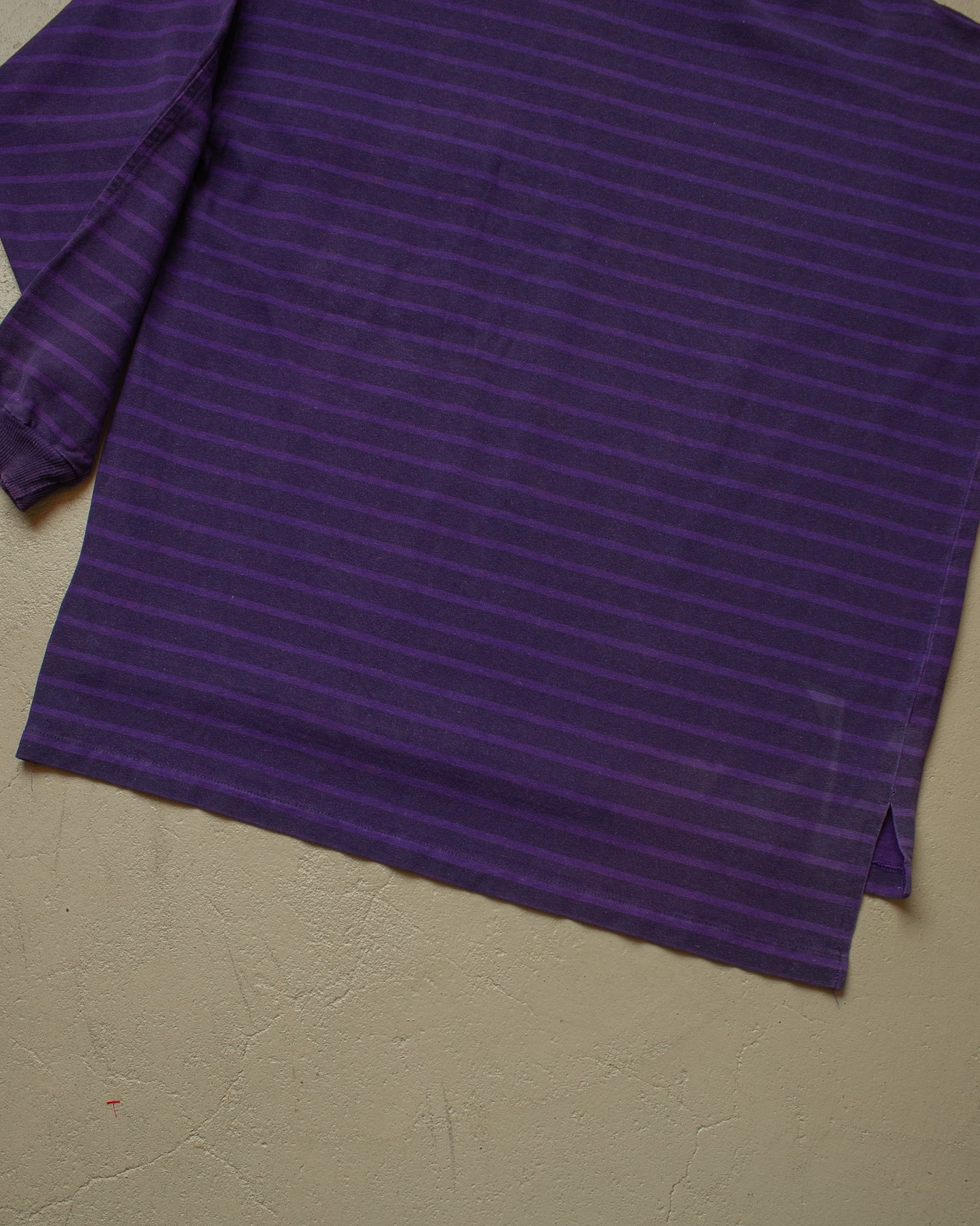 1990s Faded Gap striped Longsleeve purple - XL