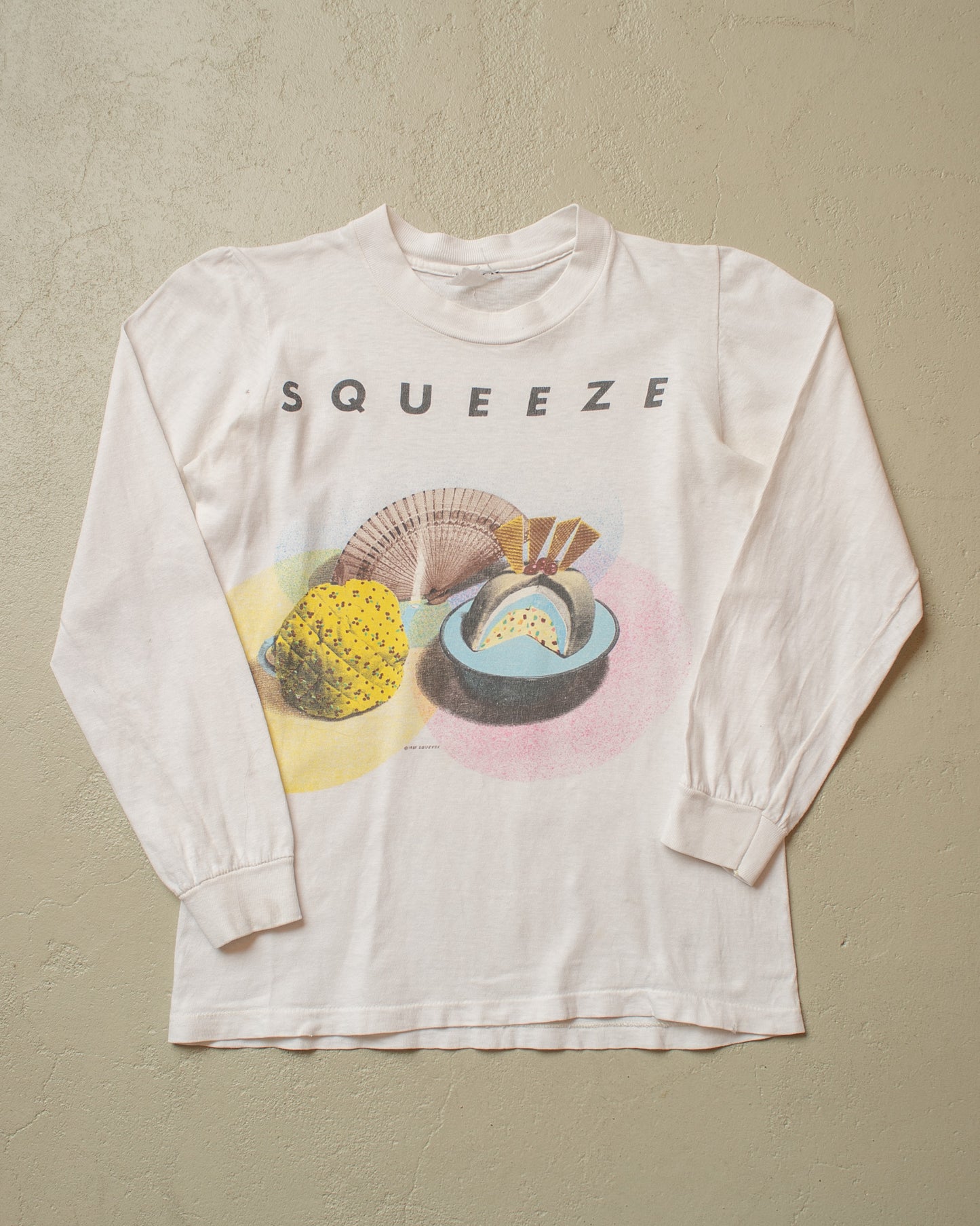 1985 Squeeze Tour Longsleeve T-shirt white - XS