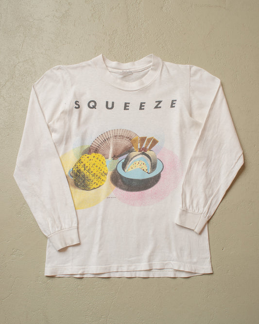 1985 Squeeze Tour Longsleeve T-shirt white - XS