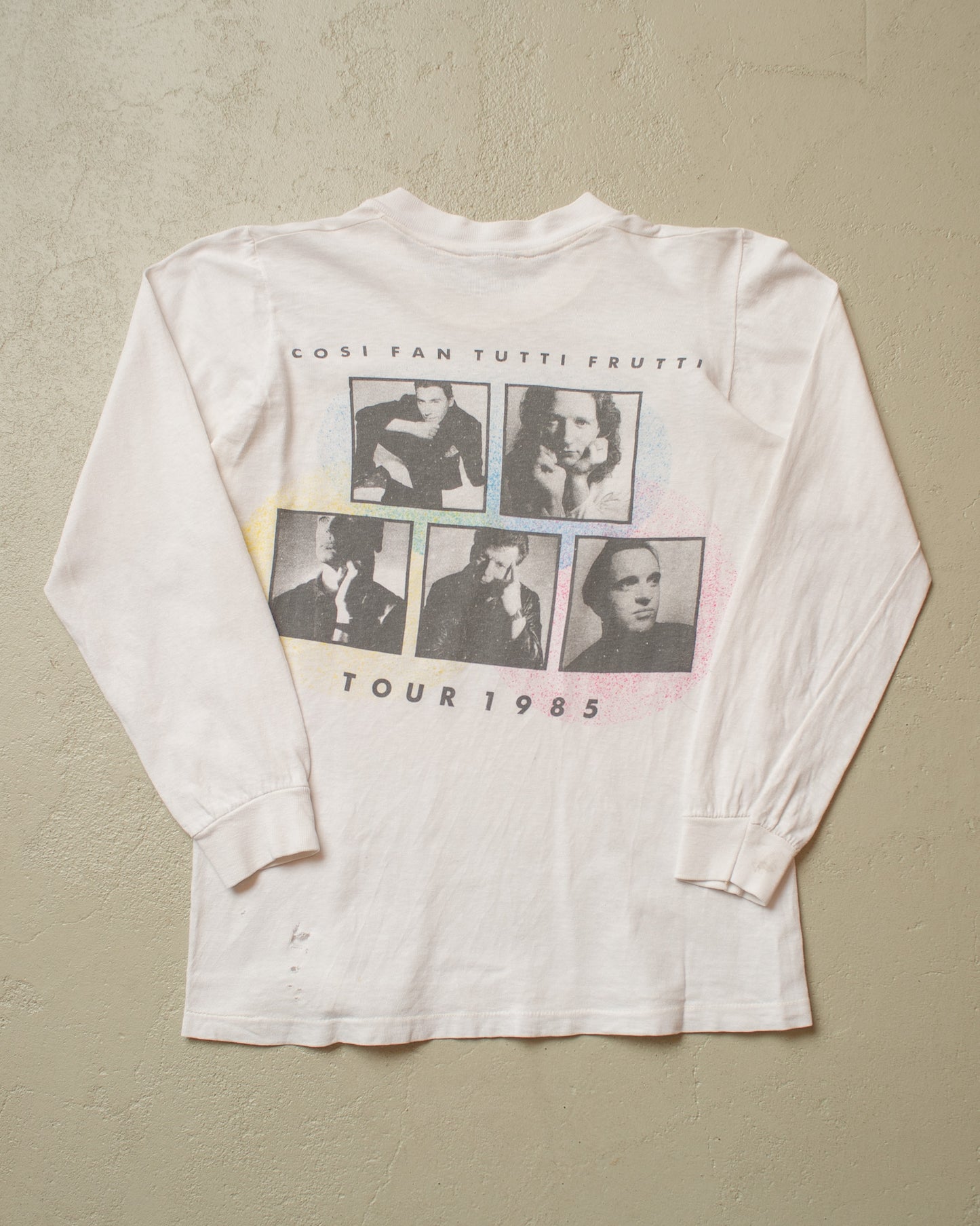 1985 Squeeze Tour Longsleeve T-shirt white - XS