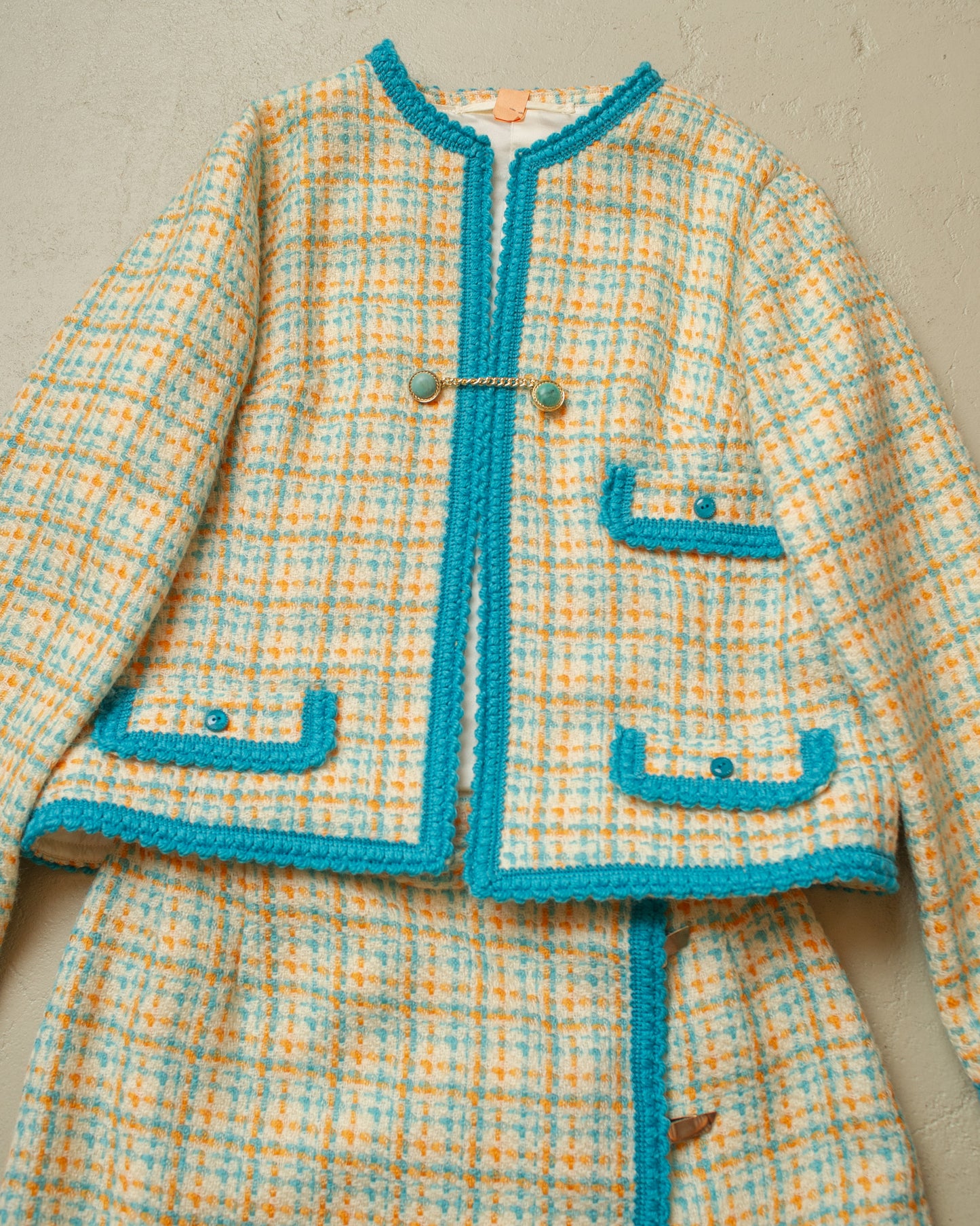 1960s Womens Tailormade Chanel Style Set multi - S/M