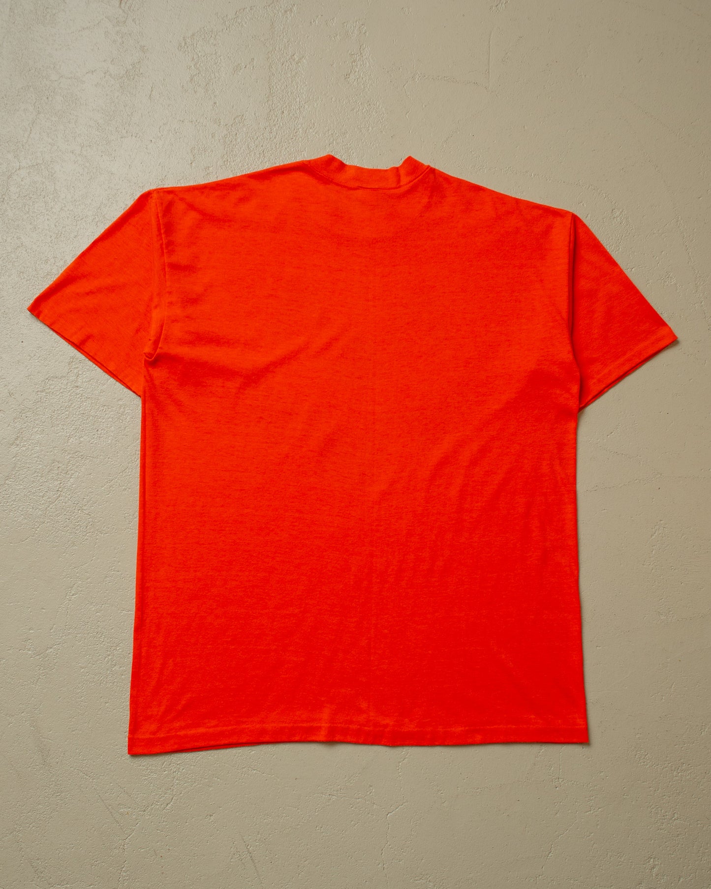 1980s Halloween Face T-shirt orange - L/XL