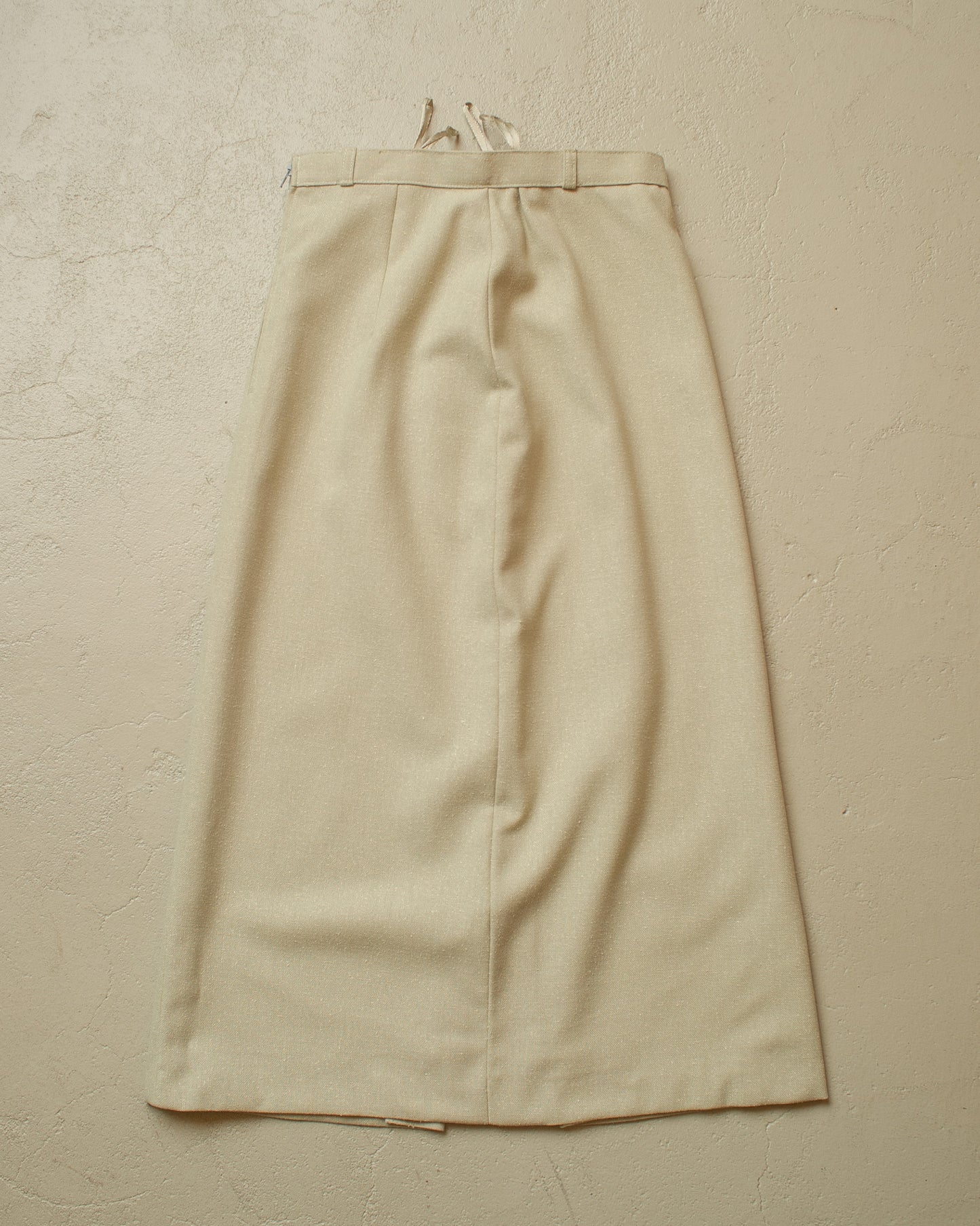 1980s Womens C&A Suit grey/beige - S/M