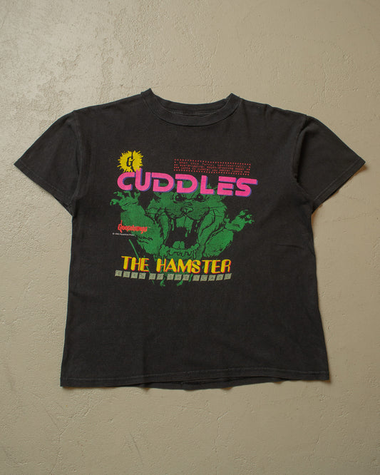 1995 Goosebumps "Cuddles" T-shirt black - S/M