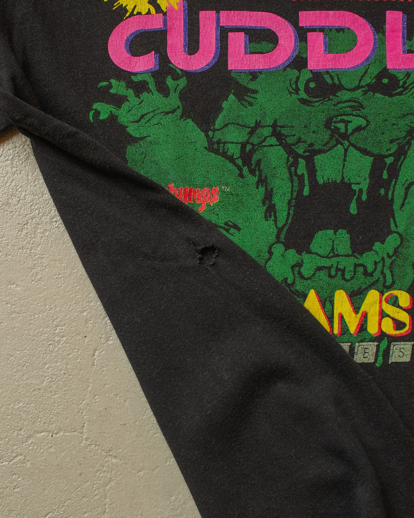 1995 Goosebumps "Cuddles" T-shirt black - S/M
