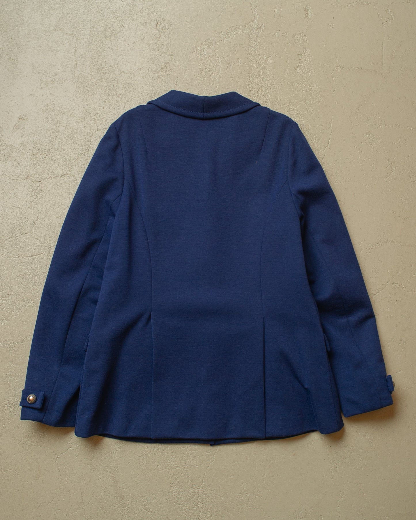 1970s Womens Tailormade Equestrian Style Jacket blue - S/M
