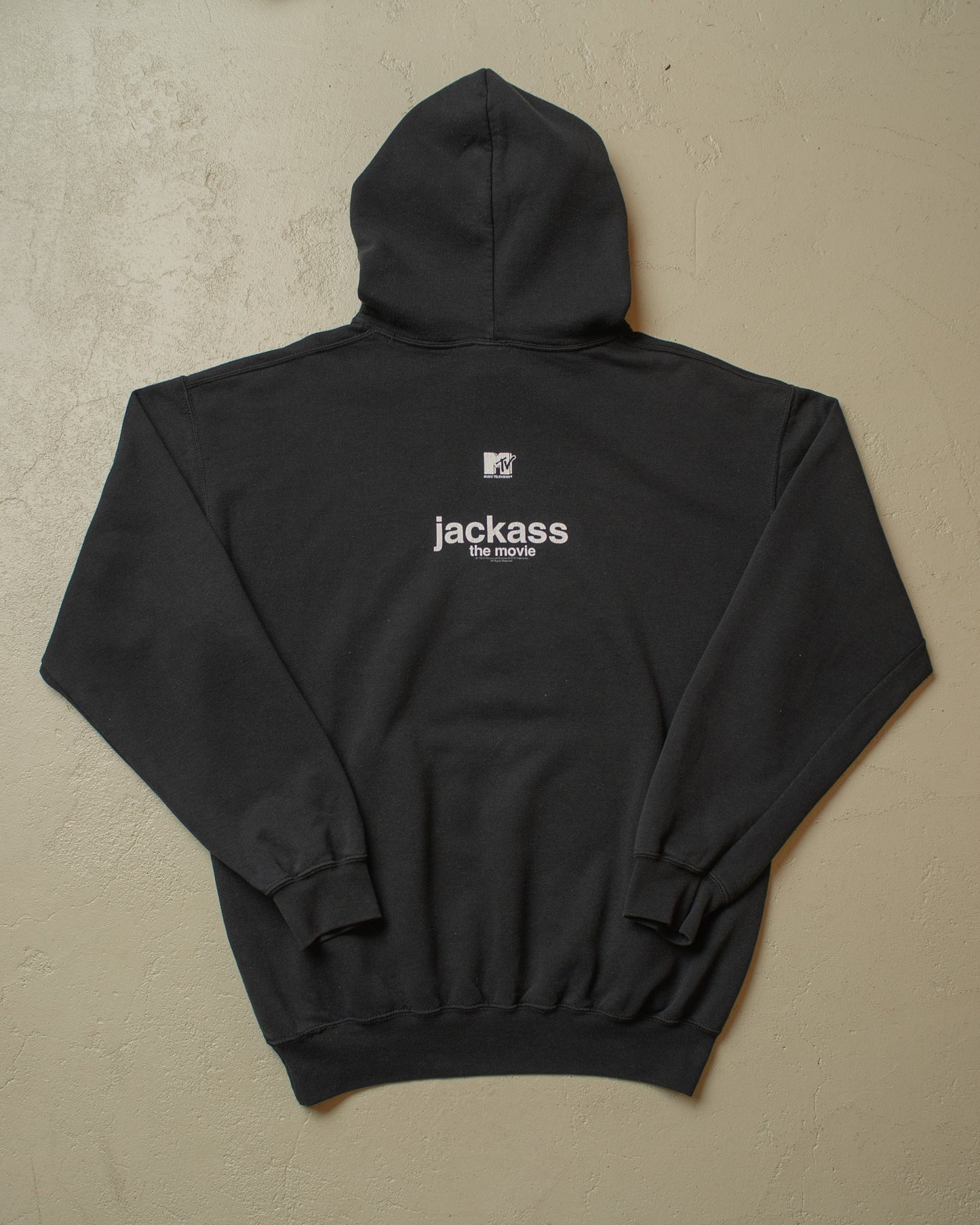 2002 Jackass The Movie Hoodie black - M/L