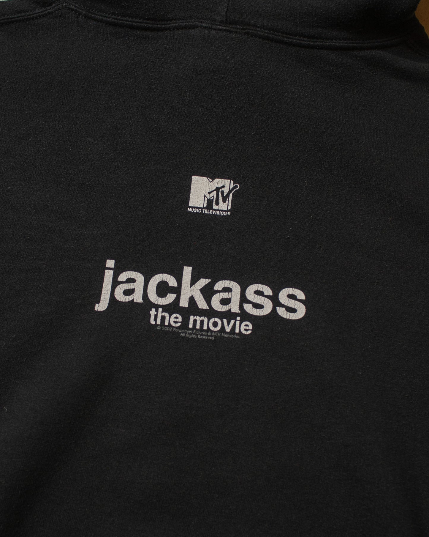 2002 Jackass The Movie Hoodie black - M/L