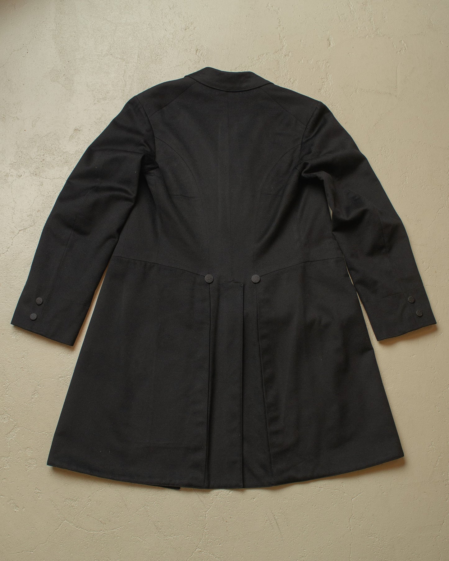1920s German Wool Suit Jacket black - S/M