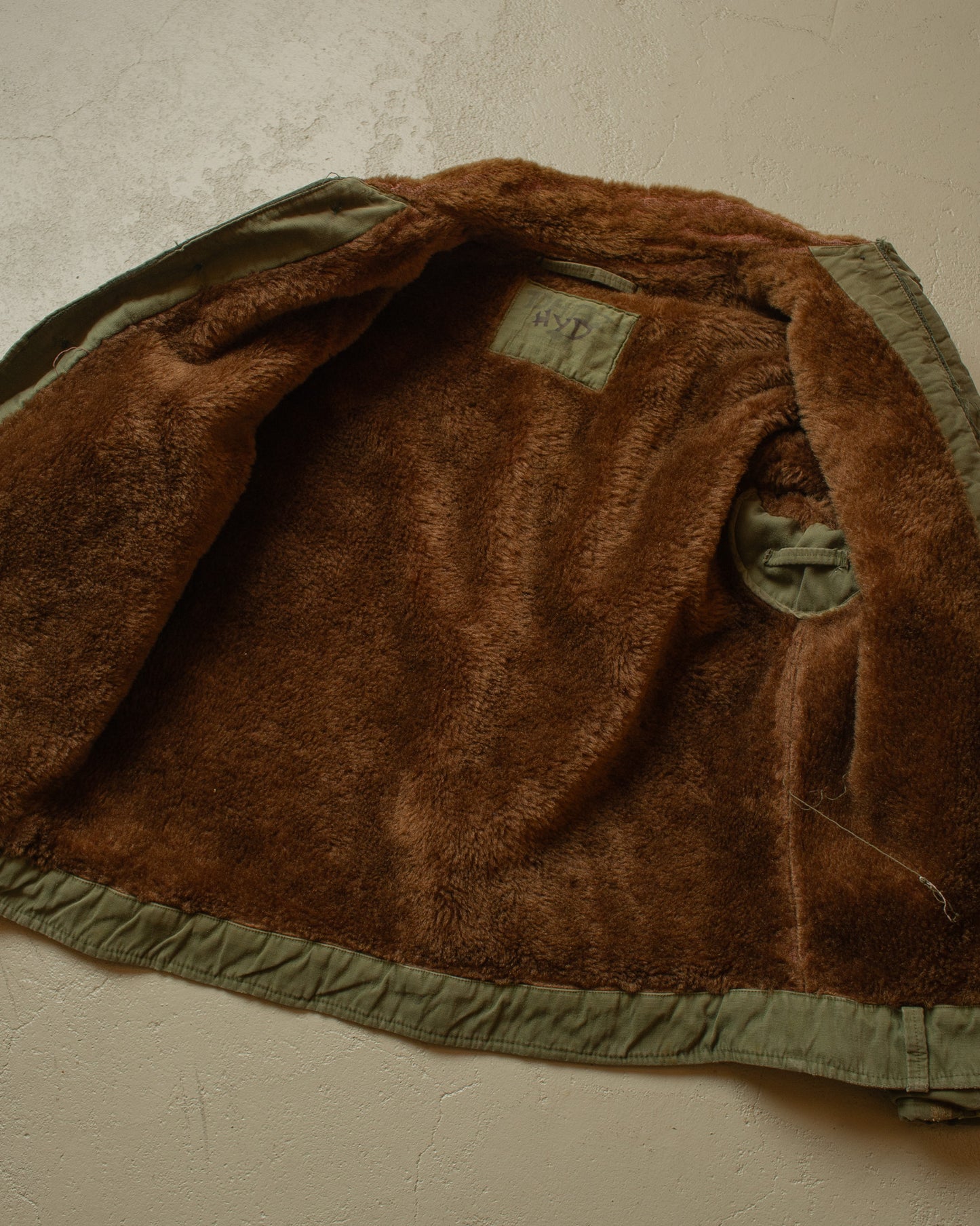 1960s French Navy Deck Jacket green - M/L