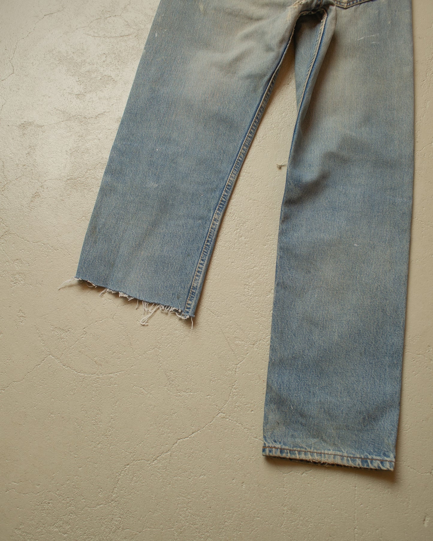 1998 Levi´s Painter Cut Off Jeans blue - W30