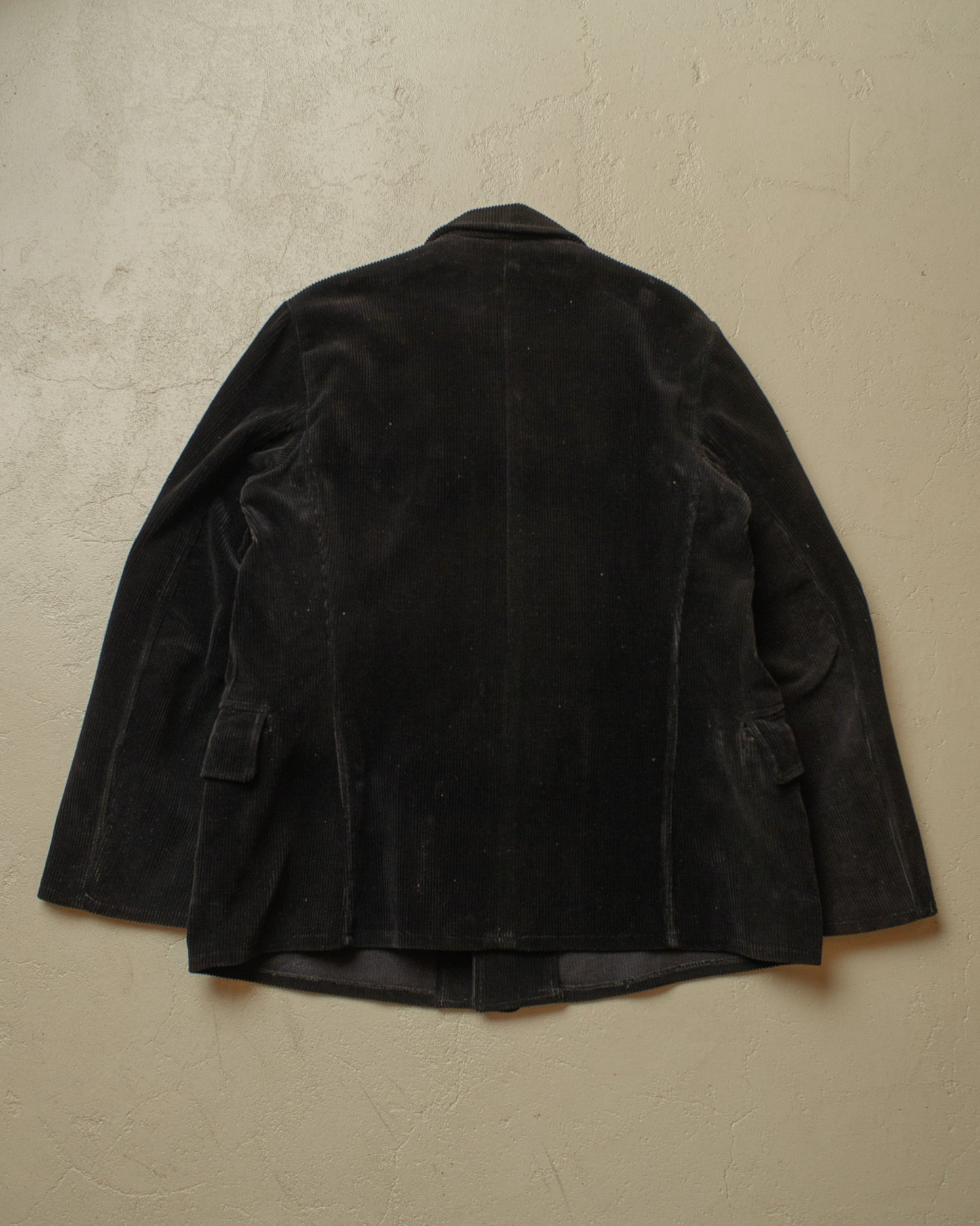 1940s German Hero Corduroy Work Jacket black - M/L