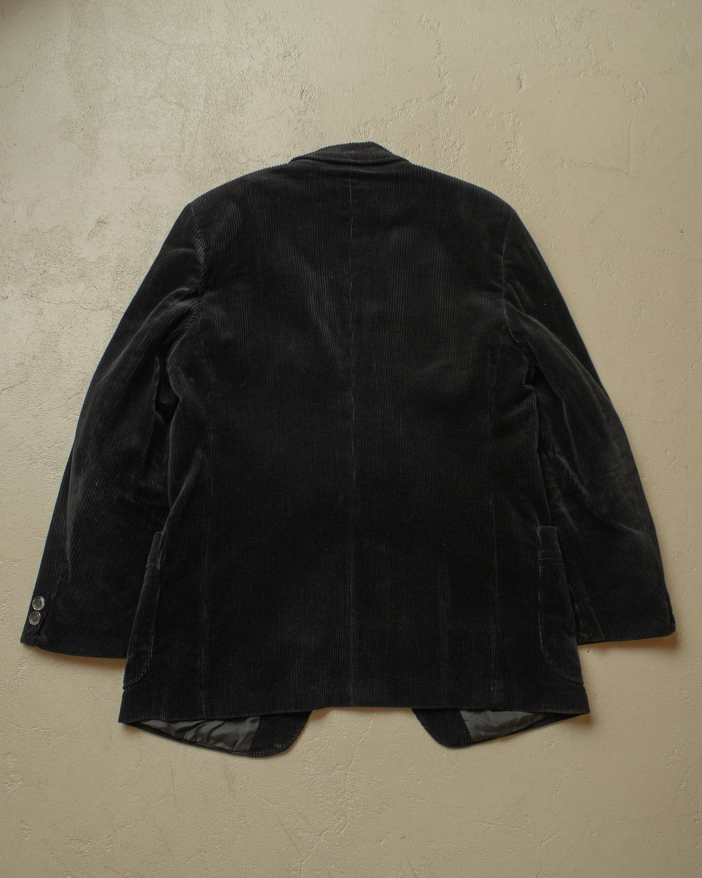 1960s/70s German Corduroy Work Jacket black - L